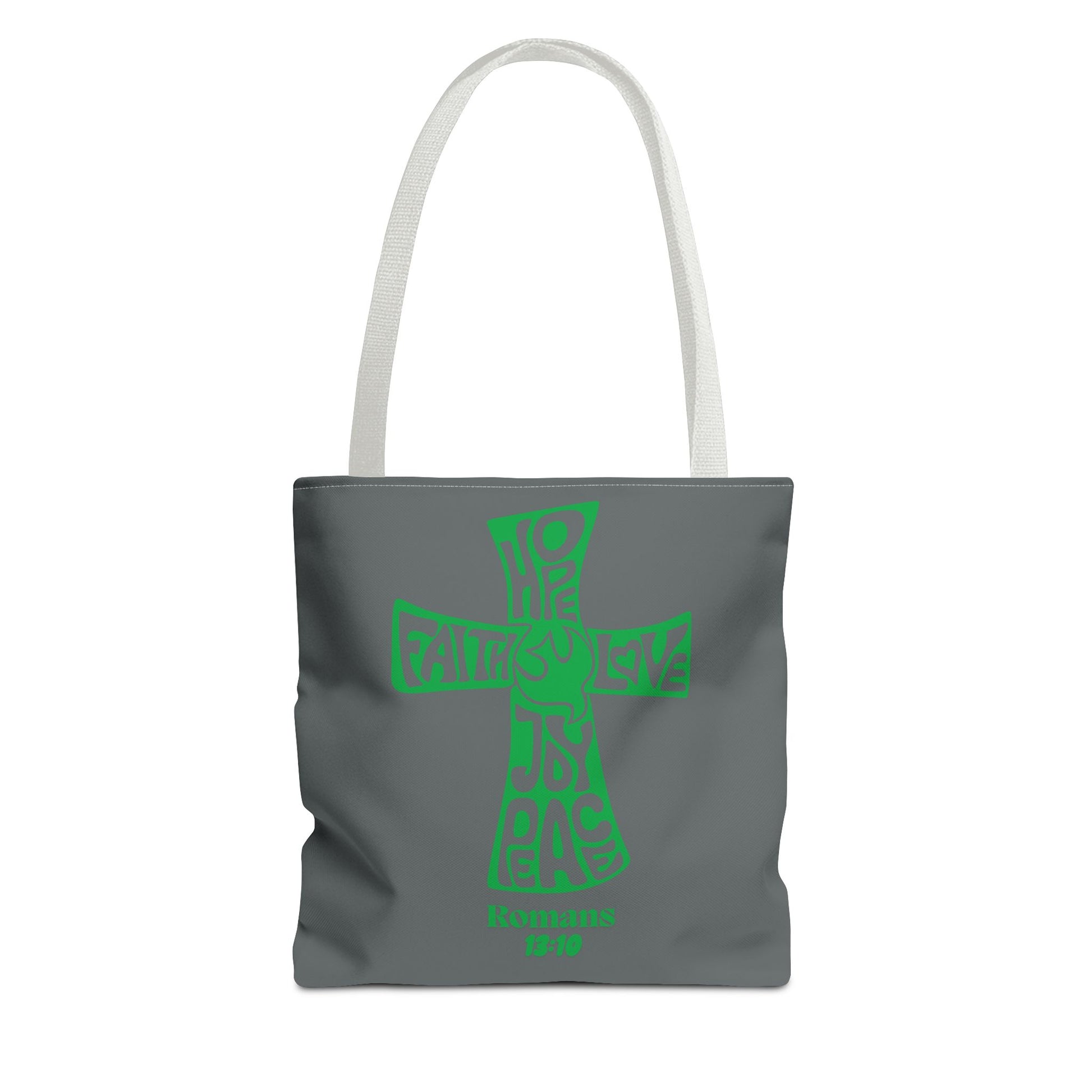 Faith-Inspired Tote Bag, Motivational Cross Design, Spiritual Gift, Everyday Use, Eco-Friendly Fashion, Religious Accessories