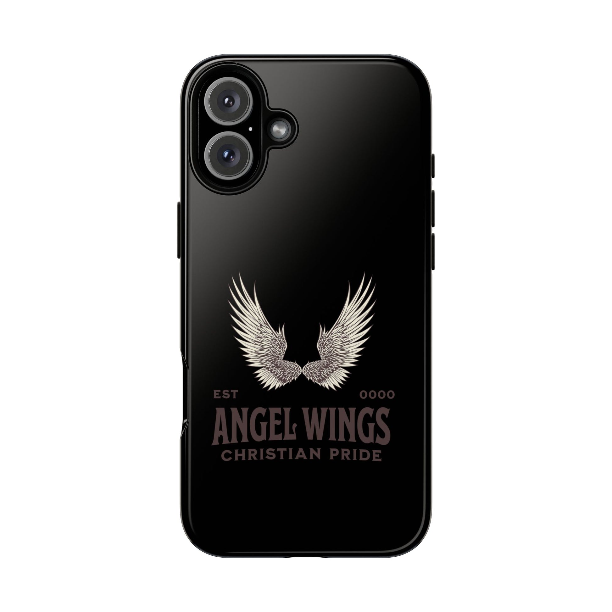 Angel Wings Phone Case - Tough Cases for Christian Pride, Unique Gift, Stylish Protection, Everyday Use, Angelic Design