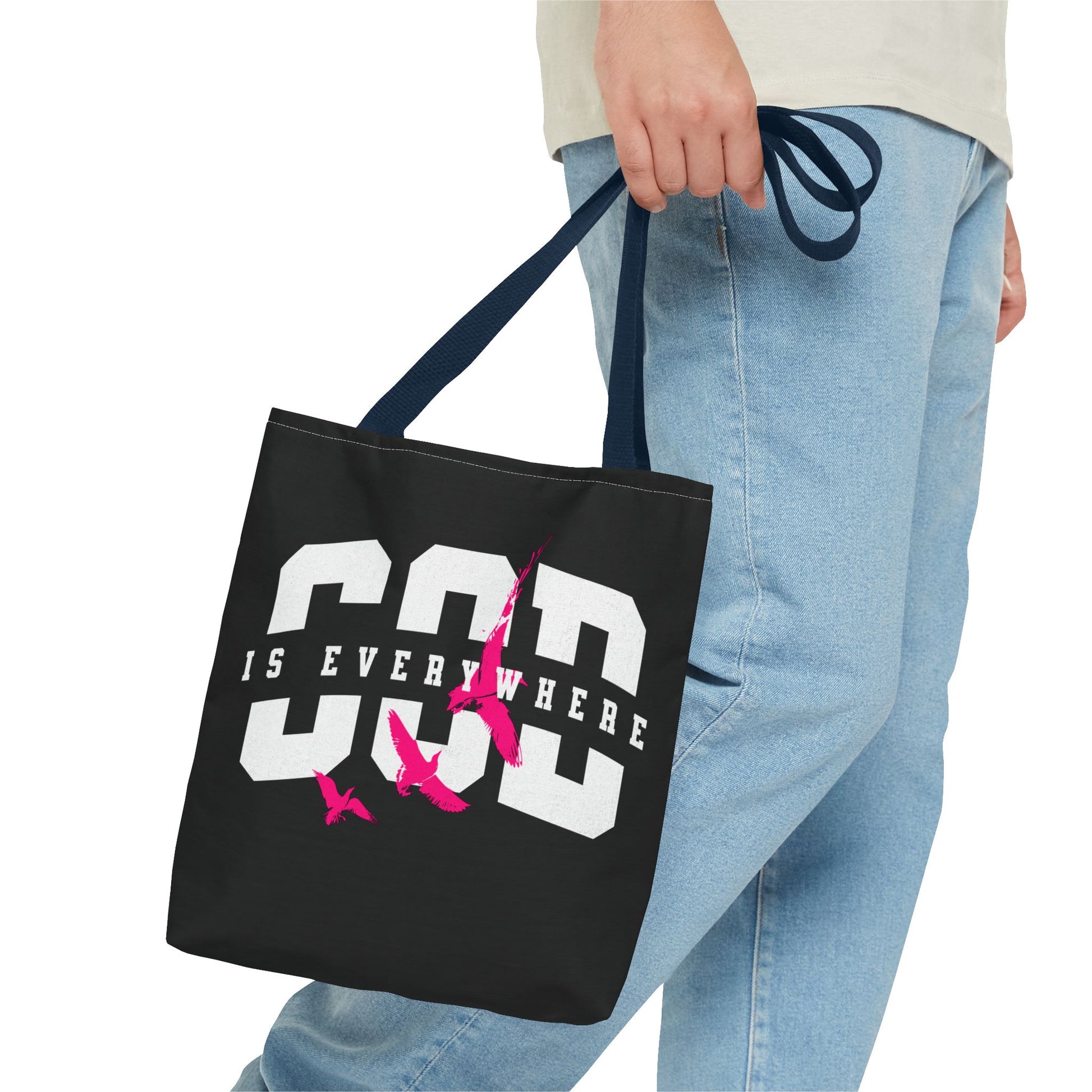 Stylish Tote Bag with Inspirational Design, Eco-Friendly Shopping Bag, Trendy Beach Bag, Gift for Friends, Motivational Everyday Use