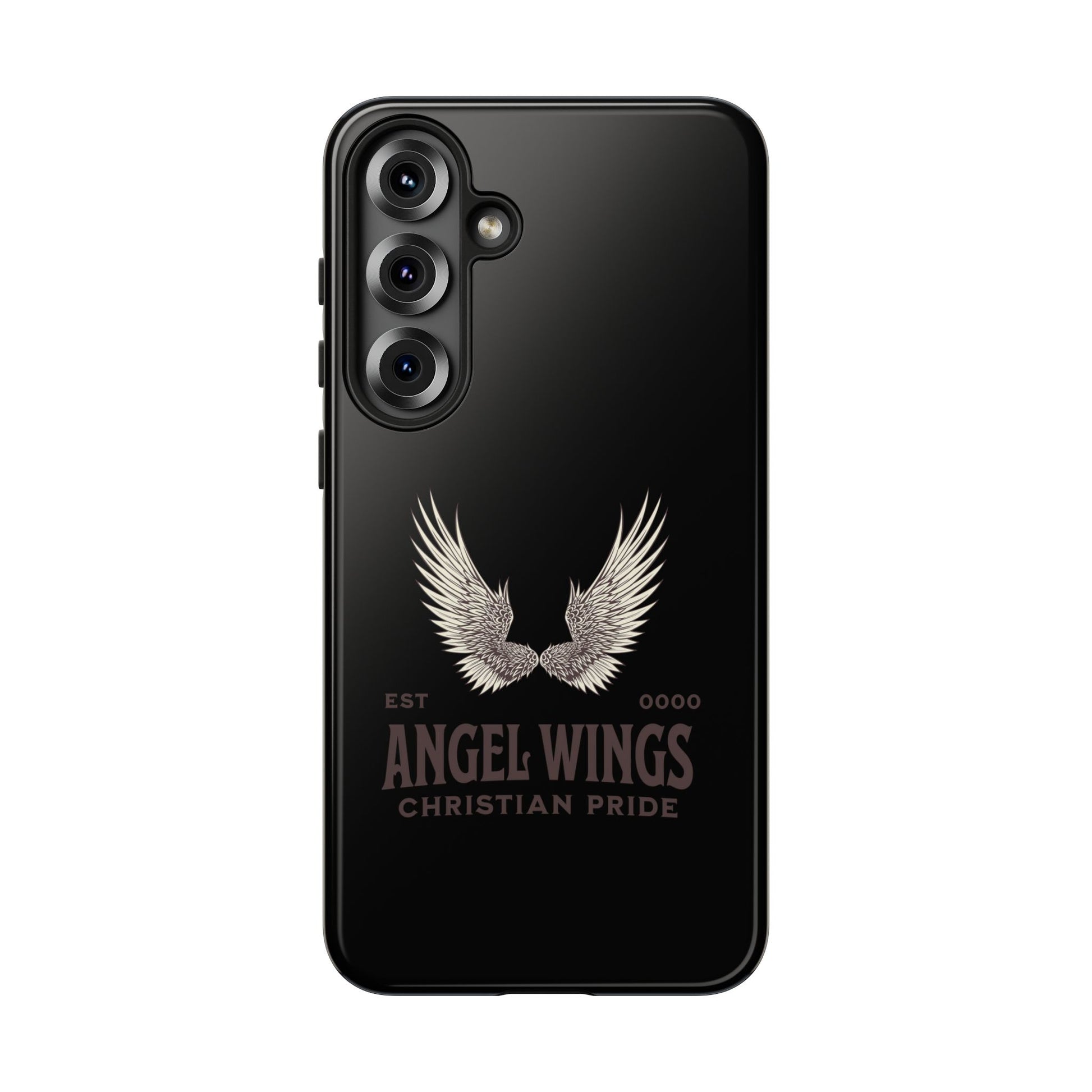 Angel Wings Phone Case - Tough Cases for Christian Pride, Unique Gift, Stylish Protection, Everyday Use, Angelic Design