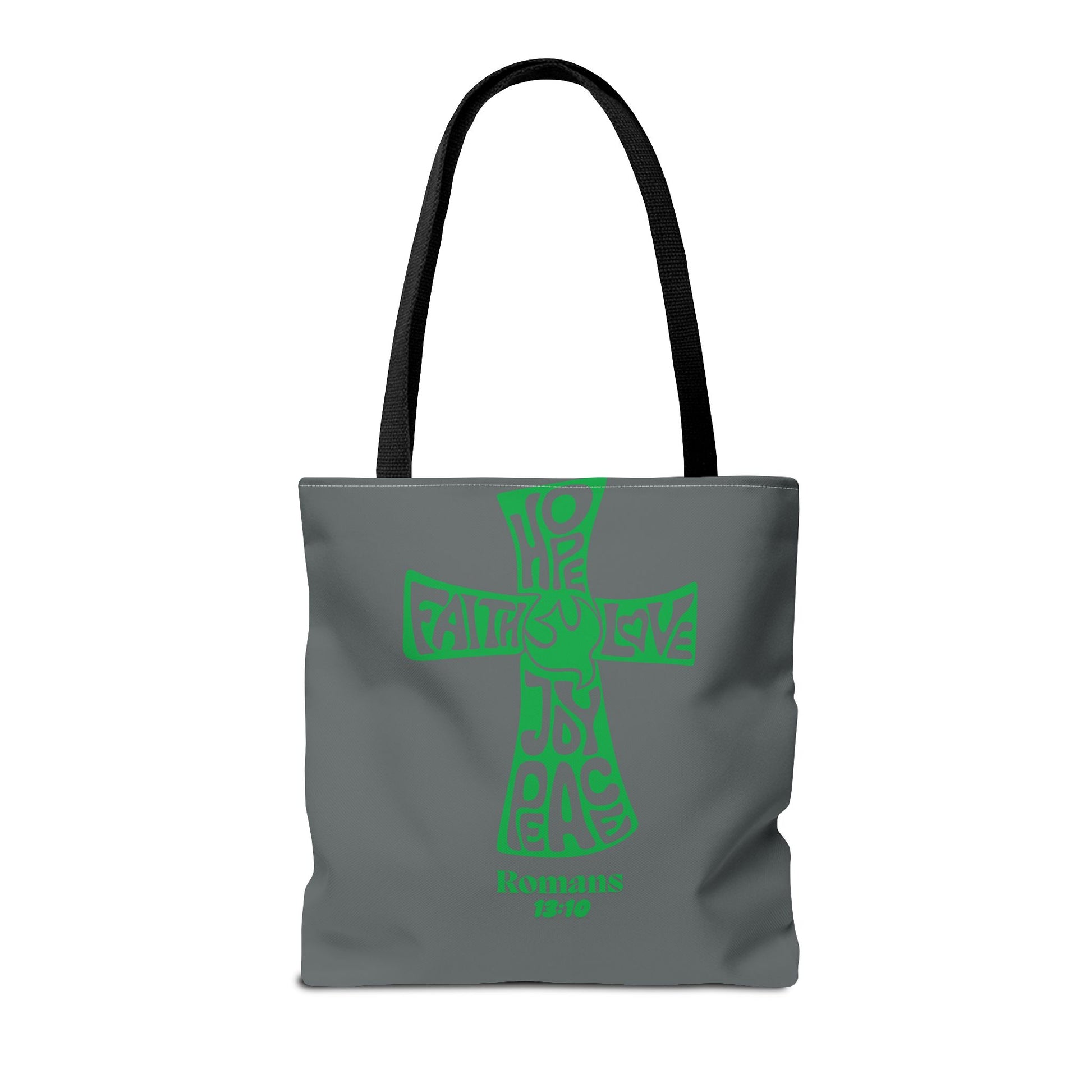 Faith-Inspired Tote Bag, Motivational Cross Design, Spiritual Gift, Everyday Use, Eco-Friendly Fashion, Religious Accessories
