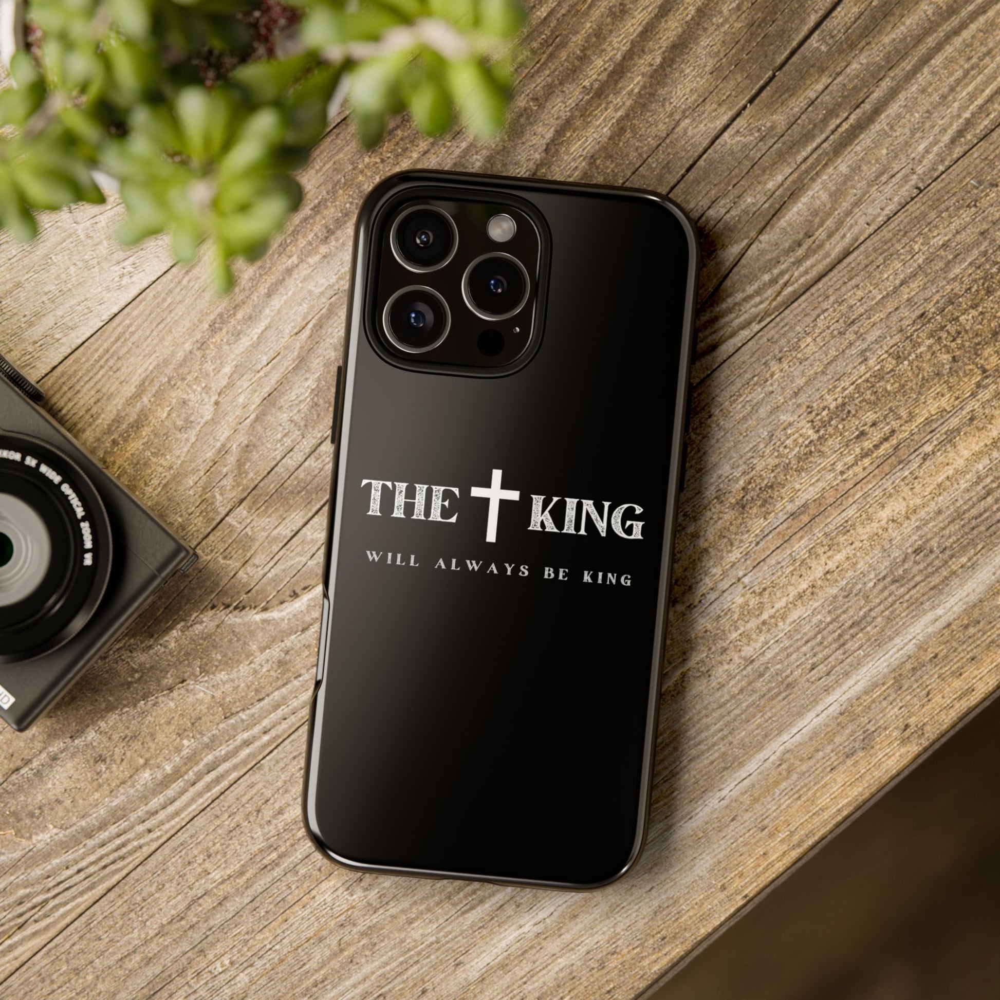 ⭐ Phone Case - Faith-Inspired Tough Cases for King Fans, Christian Gift, Durable Protection, Stylish Accessory, Unique Design
