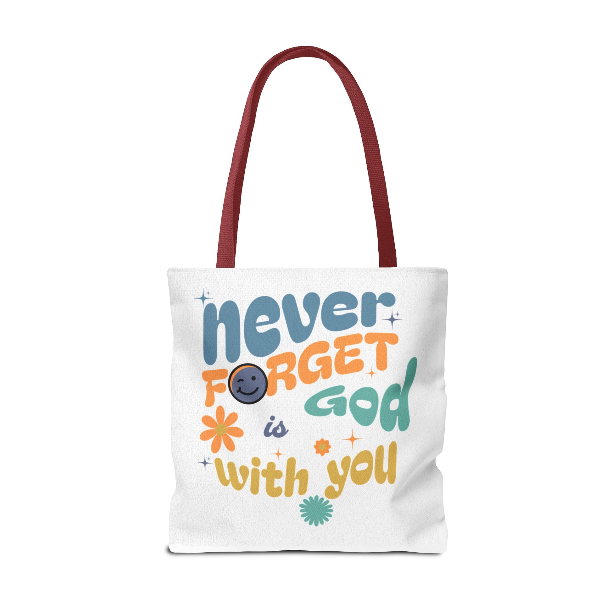 ⭐ Never Forget Tote Bag – Deuteronomy 31:6