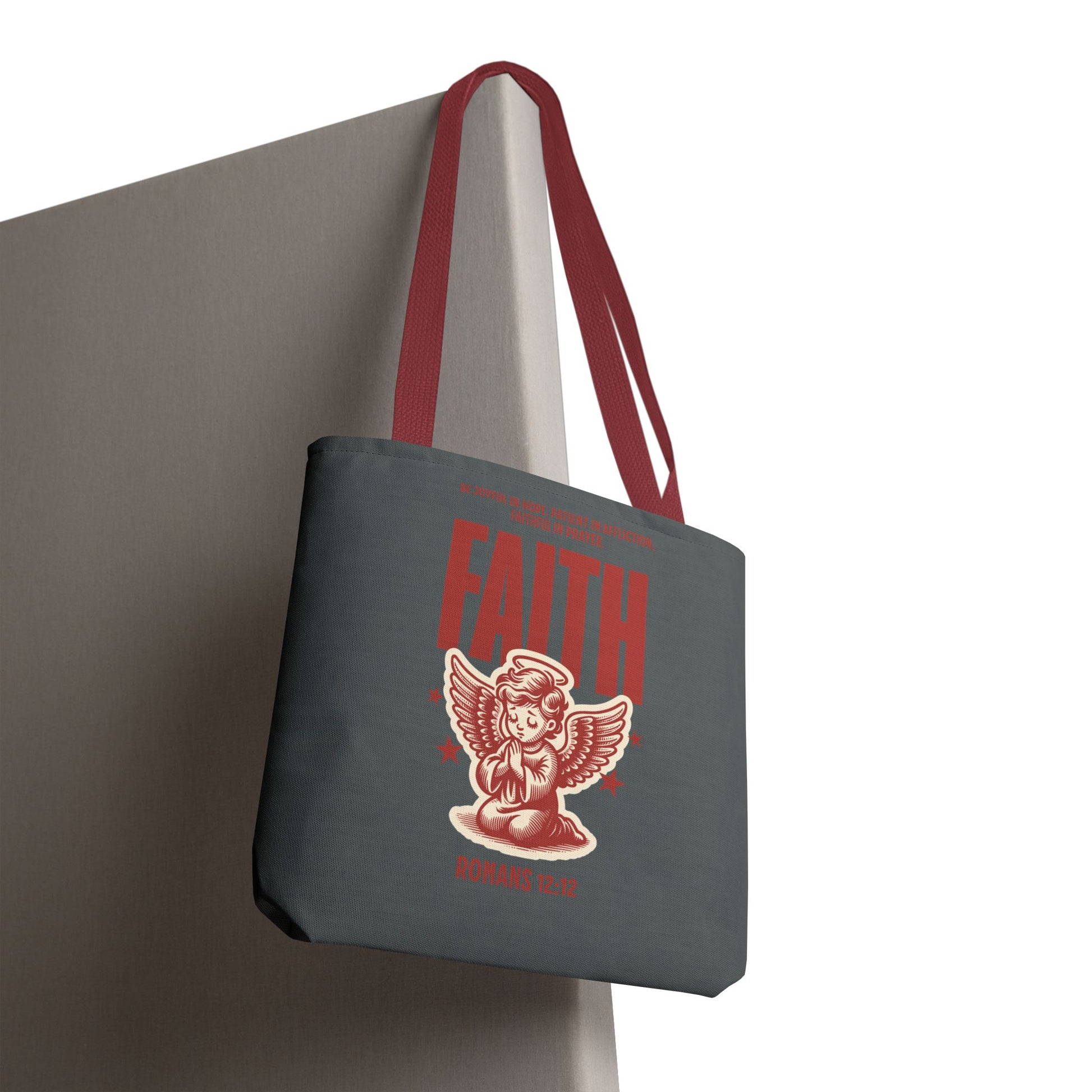 Faith-Inspired Tote Bag: Stylish & Versatile, Gift for Holidays, Shopping, Encouragement, Inspirational Gift, Eco-Friendly Bag