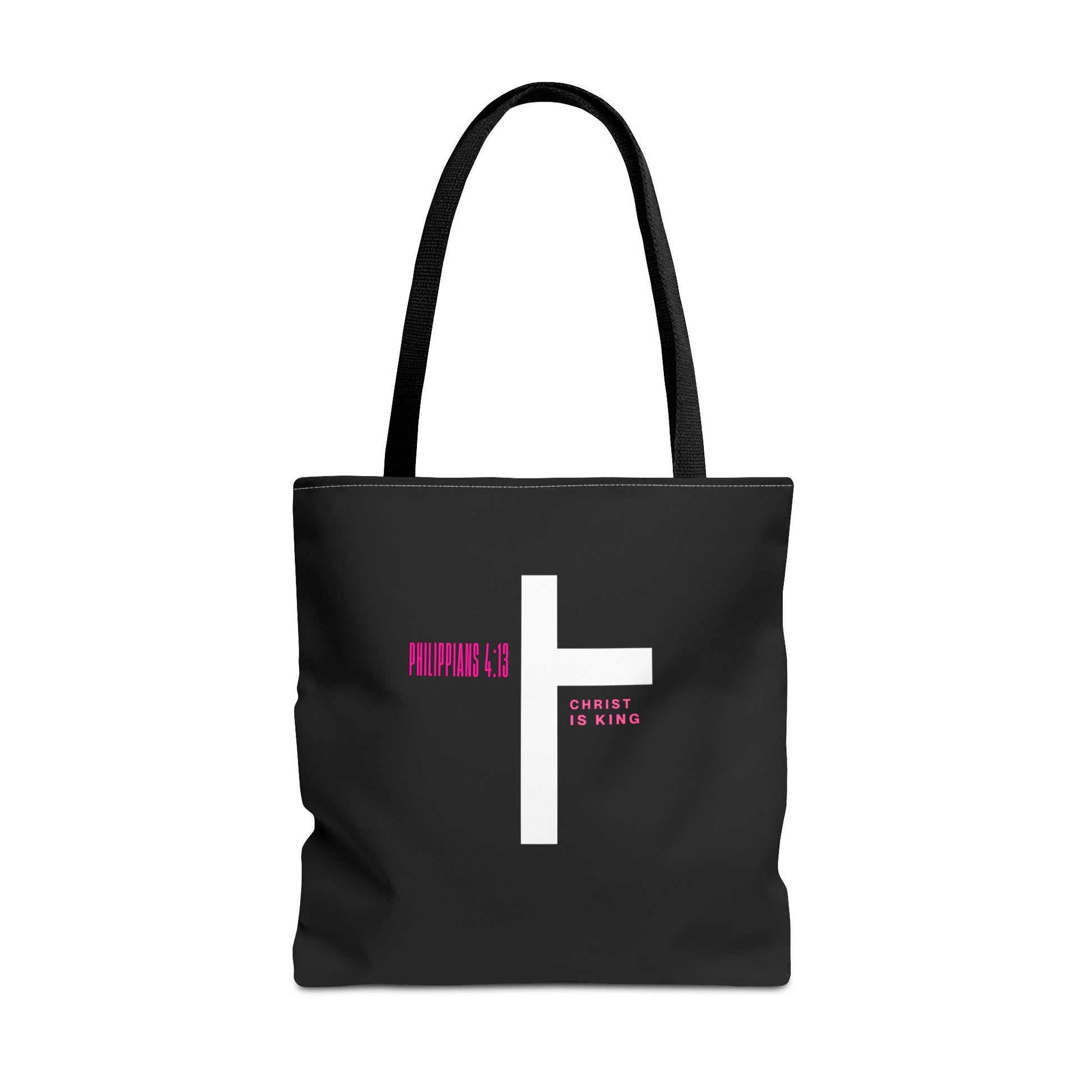 ⭐ Philippians 4:13 Tote Bag – Faith & Strength Statement Bag