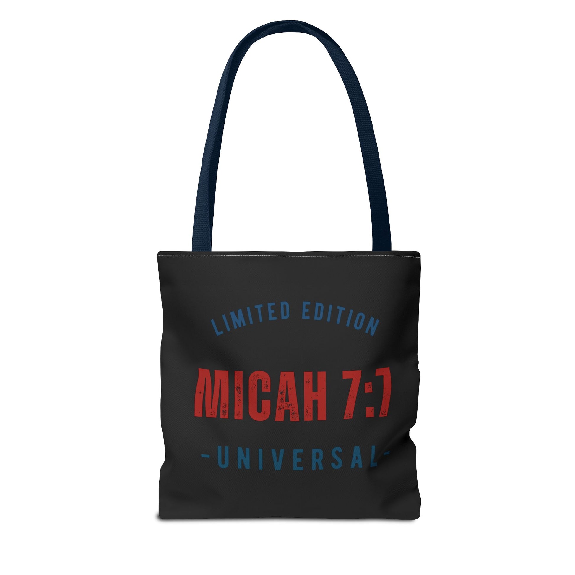 Limited Edition Micah 7:1 Tote Bag - Universal Design for Everyday Use, Gift, Eco-Friendly, Daily Essentials, Faith-Inspired