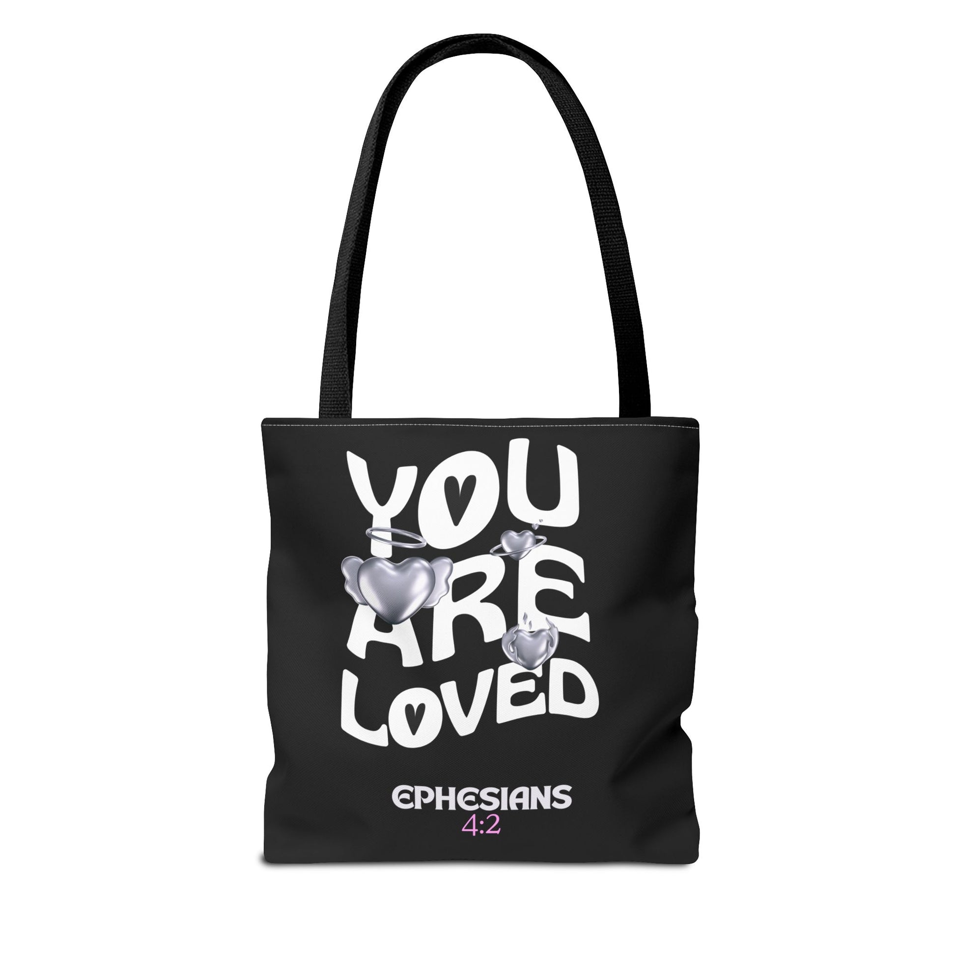 ⭐ "You Are Loved" Tote Bag – Ephesians 4:2