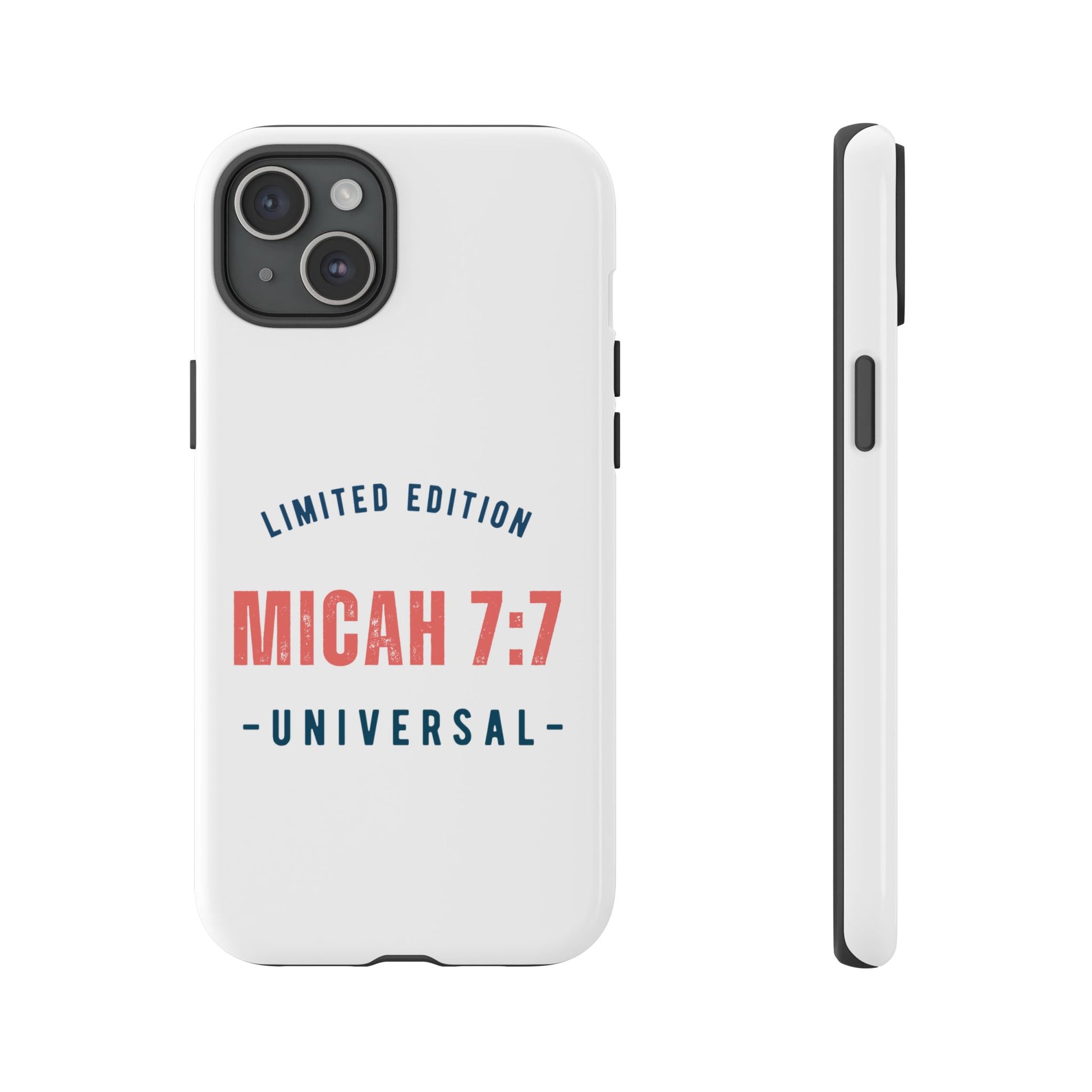 ⭐ Micah 7:7 Limited Edition Phone Case | Inspirational Gift | Tough Protective Case for Christians | Bible Verse Merchandise