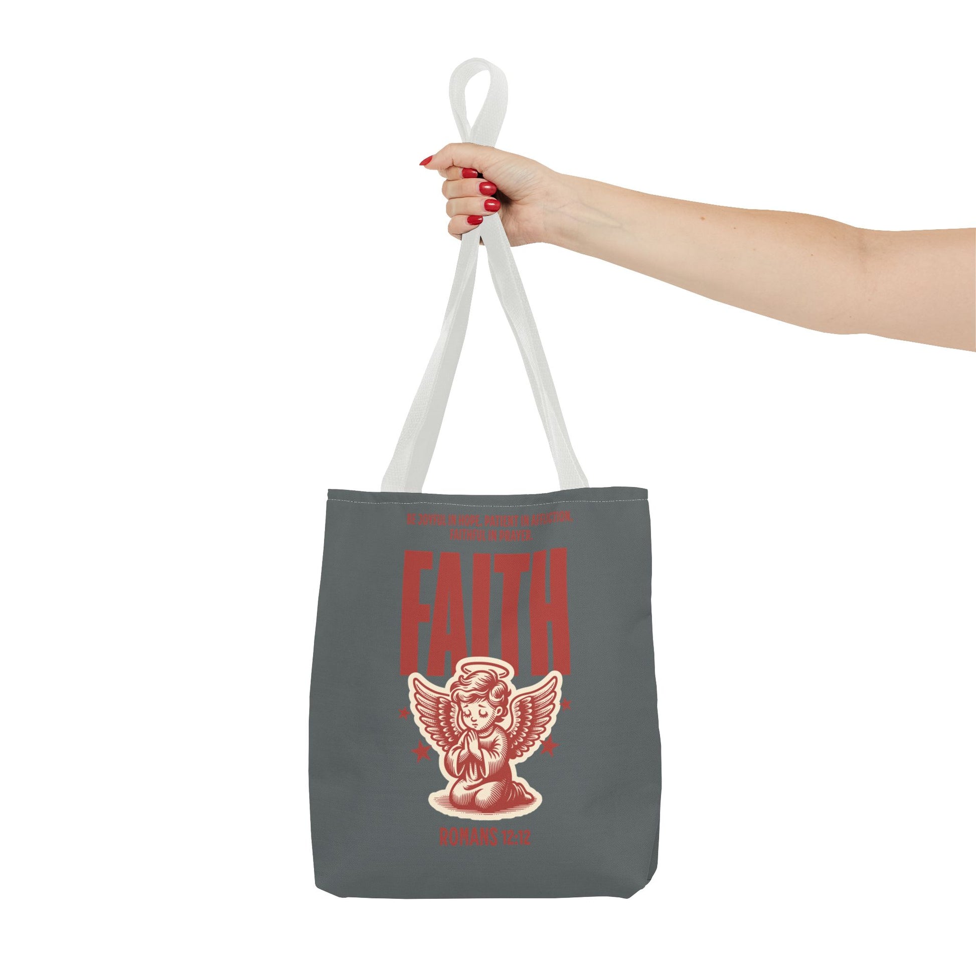 Faith-Inspired Tote Bag: Stylish & Versatile, Gift for Holidays, Shopping, Encouragement, Inspirational Gift, Eco-Friendly Bag