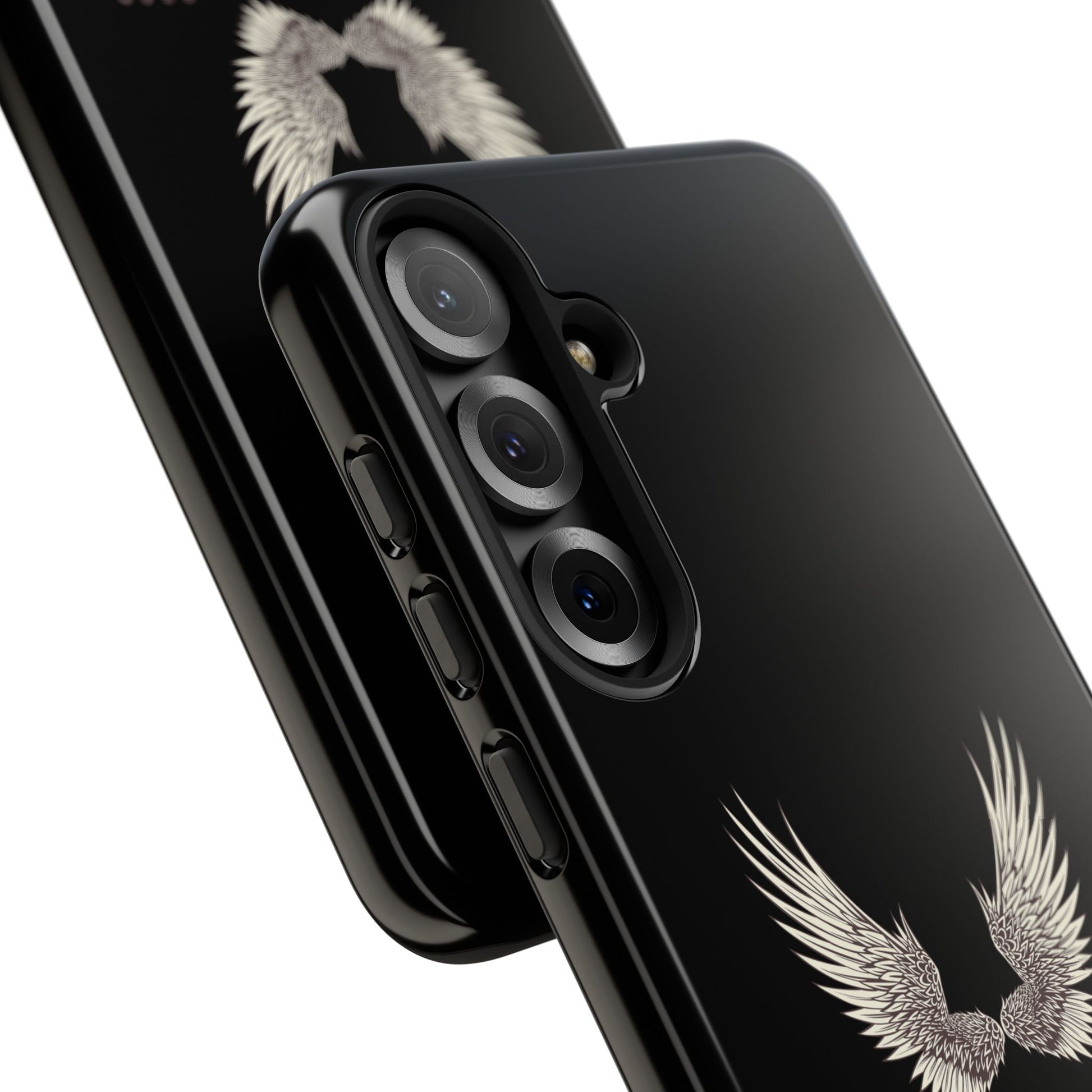 Angel Wings Phone Case - Tough Cases for Christian Pride, Unique Gift, Stylish Protection, Everyday Use, Angelic Design