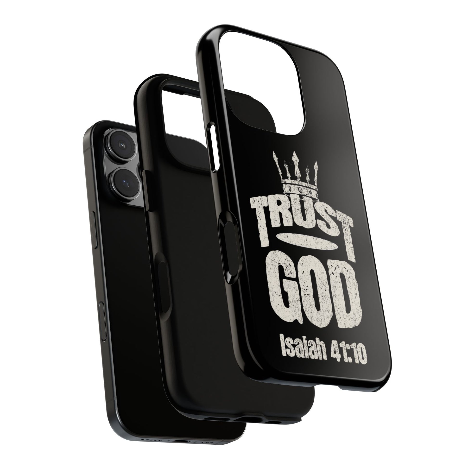 Trust God Isaiah 41:10 Phone Case – Faith Over Fear