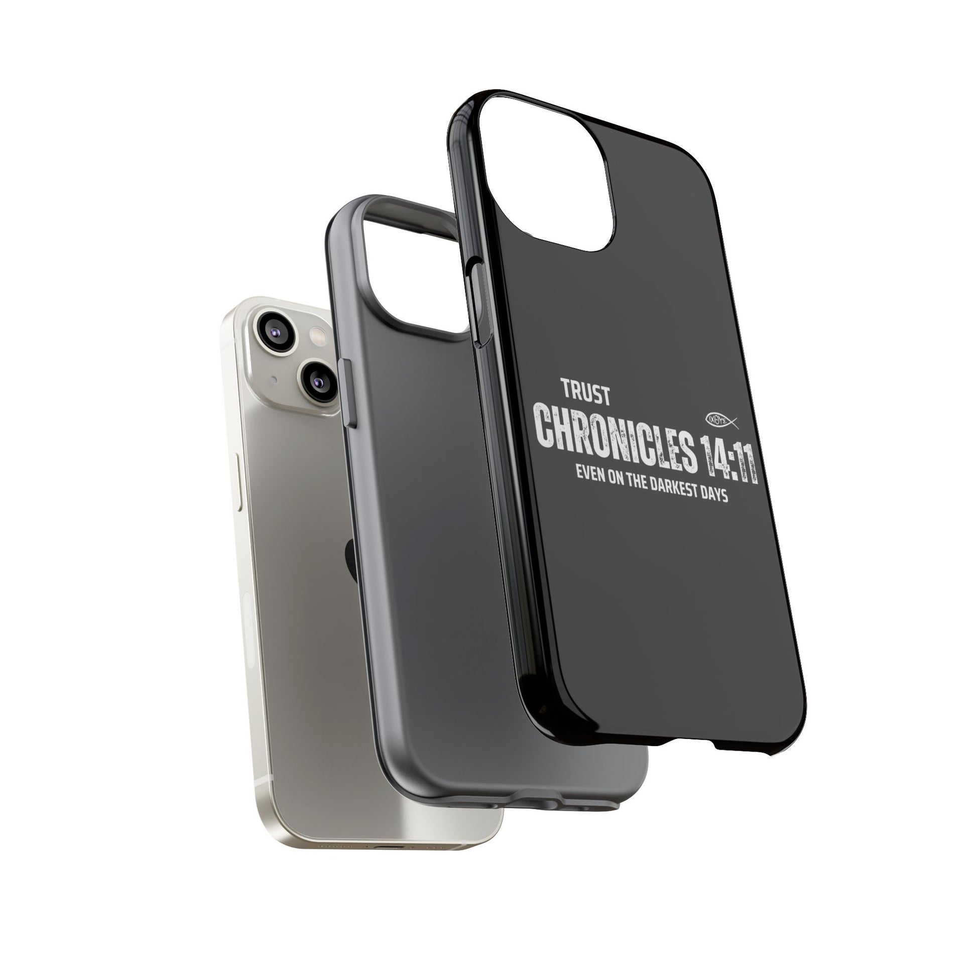⭐ Trust in God 2 Chronicles 14:11 Phone Case – Strength for the Hardest Days