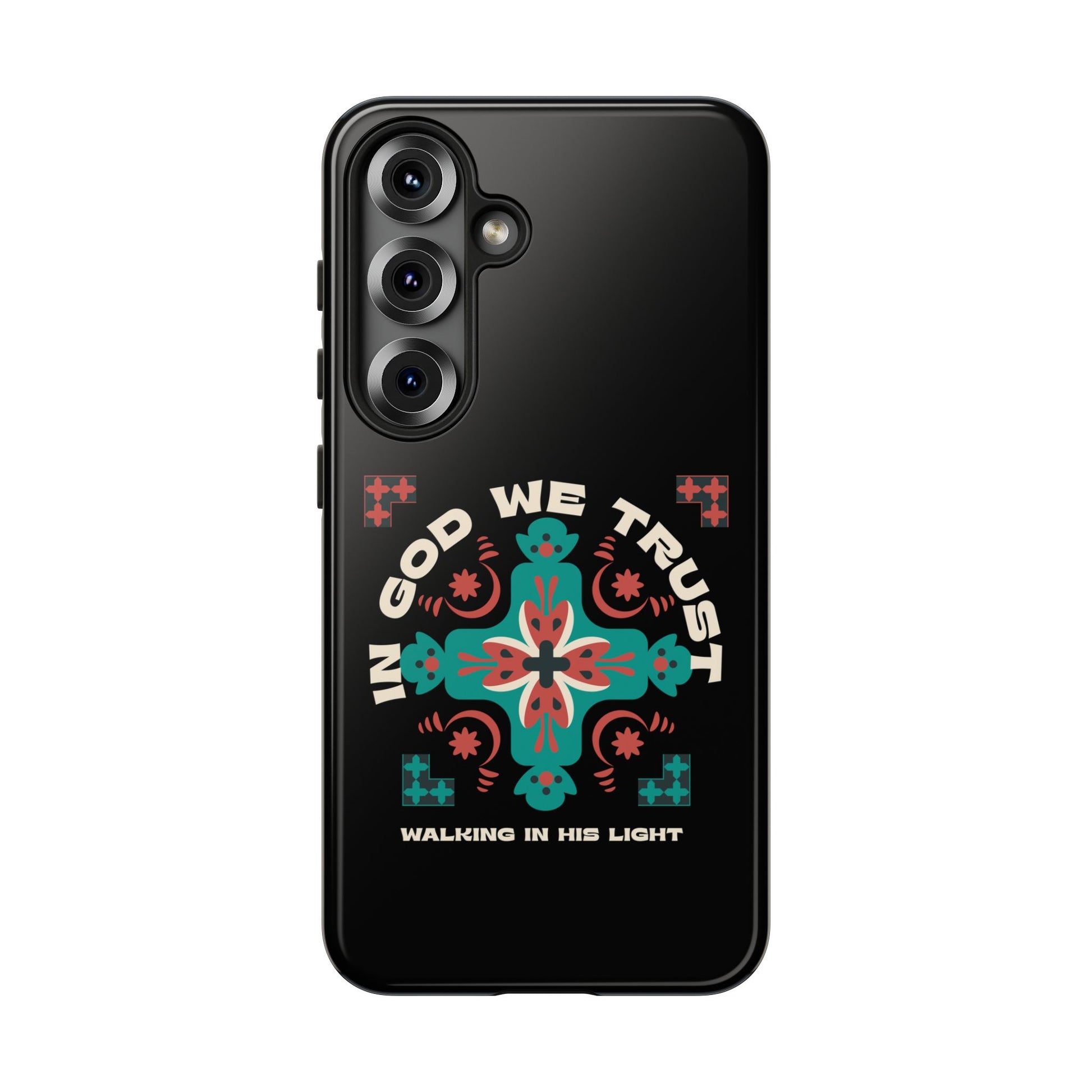 Tough Cases - In God We Trust Phone Case, Spiritual Phone Protector, Christian Cell Cover, Faith-based Accessory, Inspirational Gift