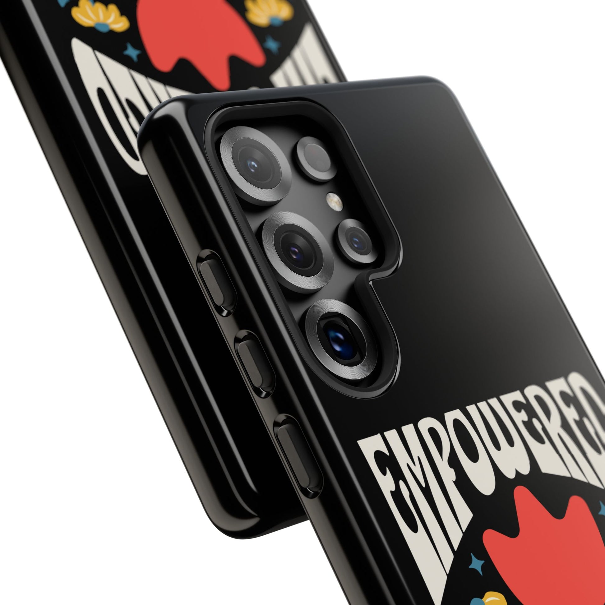 Empowered Floral Phone Case, Inspirational Phone Case, Unique Gift for Her, Psalm 100:5, Tough Phone Cover, Empowering Accessory