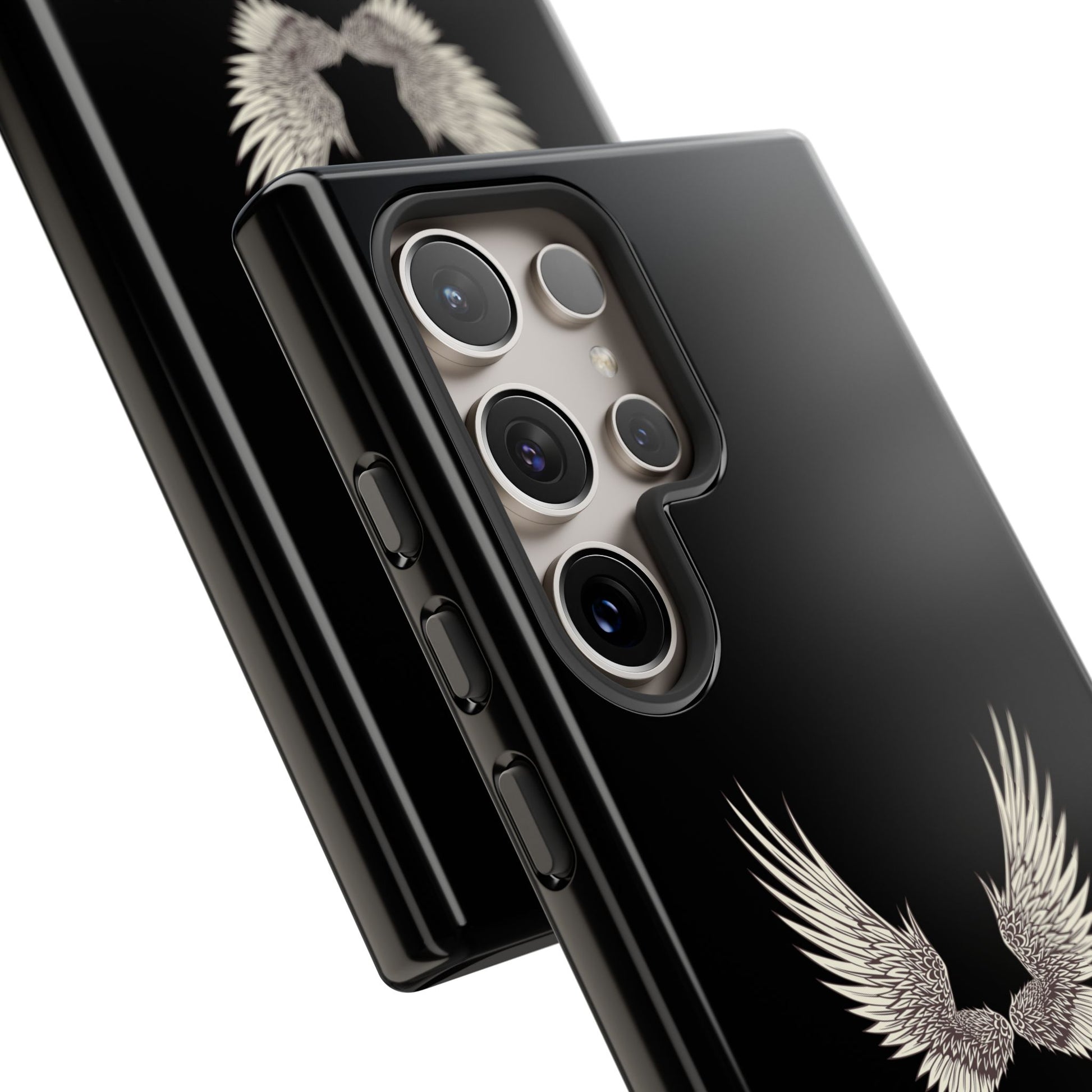 Angel Wings Phone Case - Tough Cases for Christian Pride, Unique Gift, Stylish Protection, Everyday Use, Angelic Design