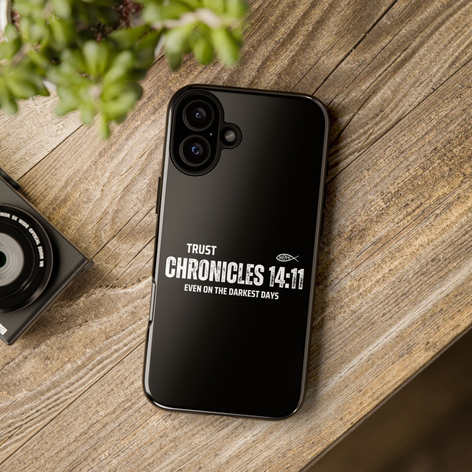⭐ Trust in God 2 Chronicles 14:11 Phone Case – Strength for the Hardest Days