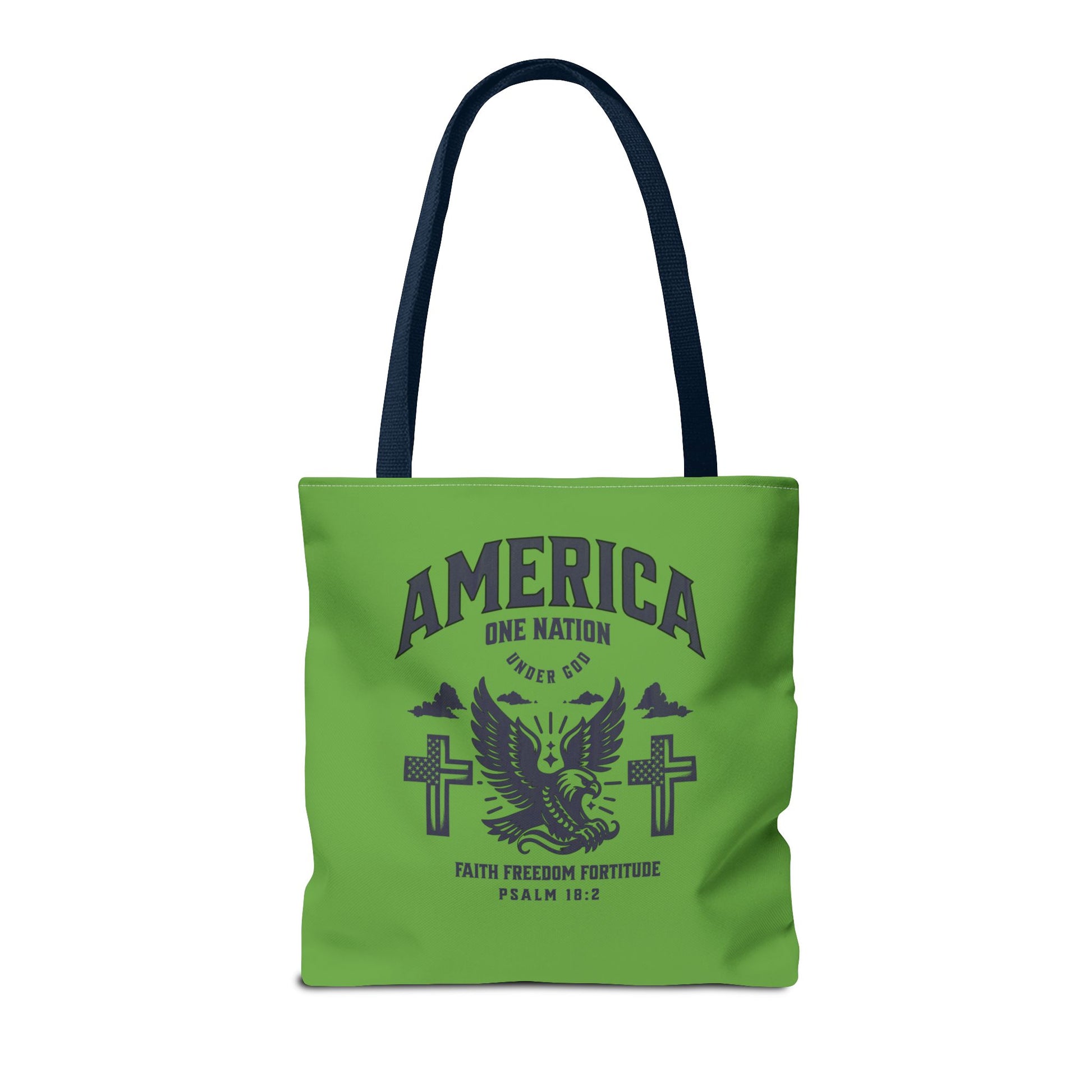 ⭐ America Faith Tote Bag – Bold Patriotic & Faith Statement