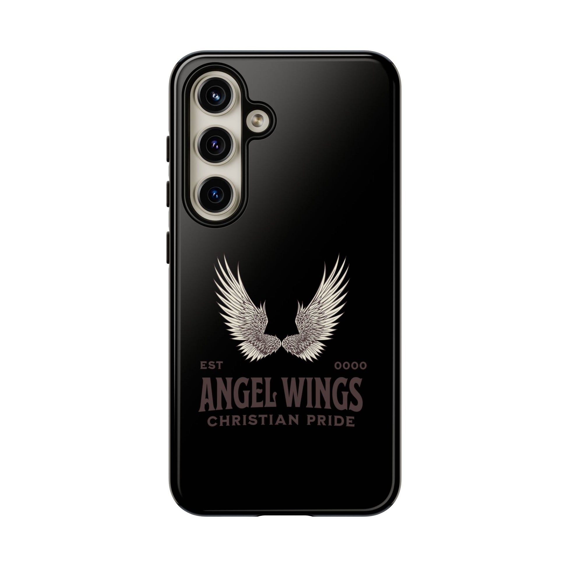 Angel Wings Phone Case - Tough Cases for Christian Pride, Unique Gift, Stylish Protection, Everyday Use, Angelic Design