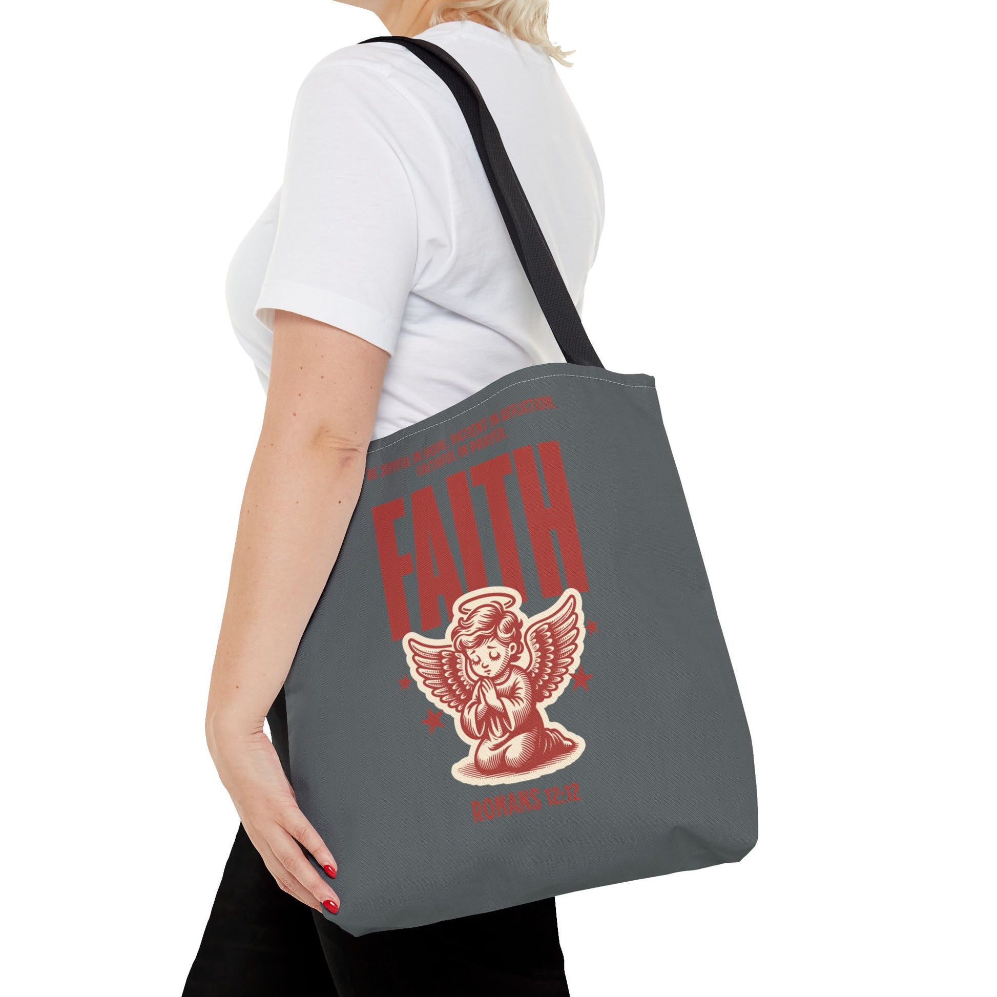 Faith-Inspired Tote Bag: Stylish & Versatile, Gift for Holidays, Shopping, Encouragement, Inspirational Gift, Eco-Friendly Bag