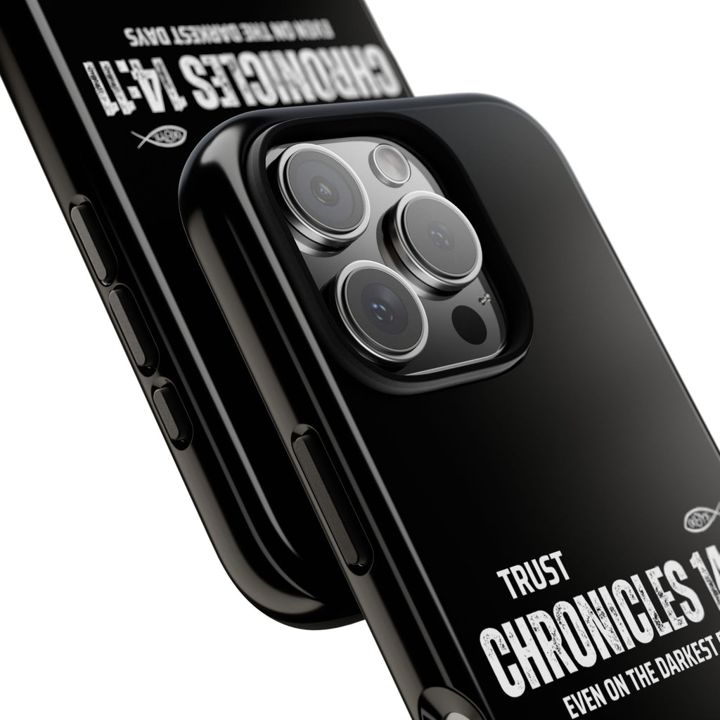 ⭐ Trust in God 2 Chronicles 14:11 Phone Case – Strength for the Hardest Days
