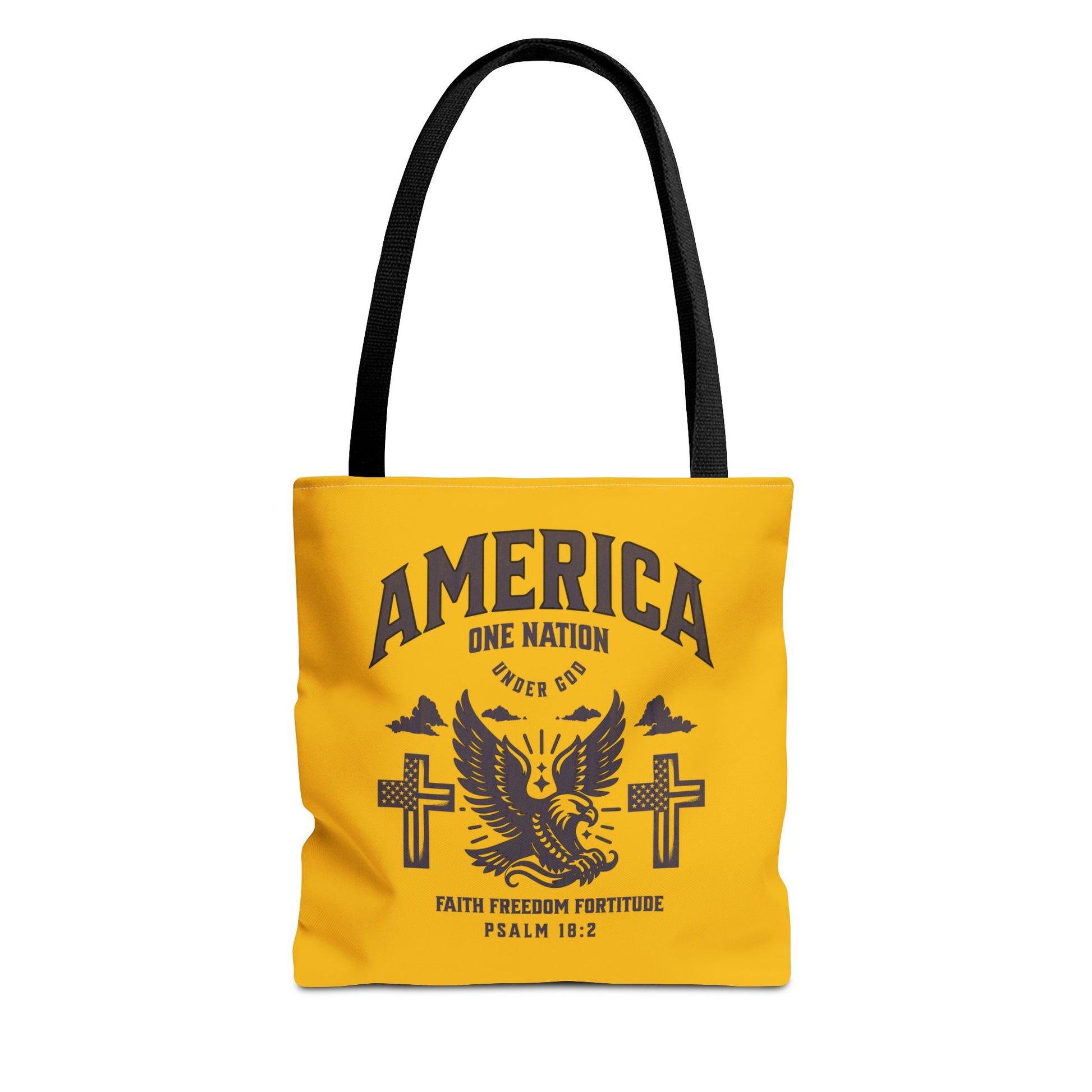 ⭐ America Faith Tote Bag – Bold Patriotic & Faith Statement