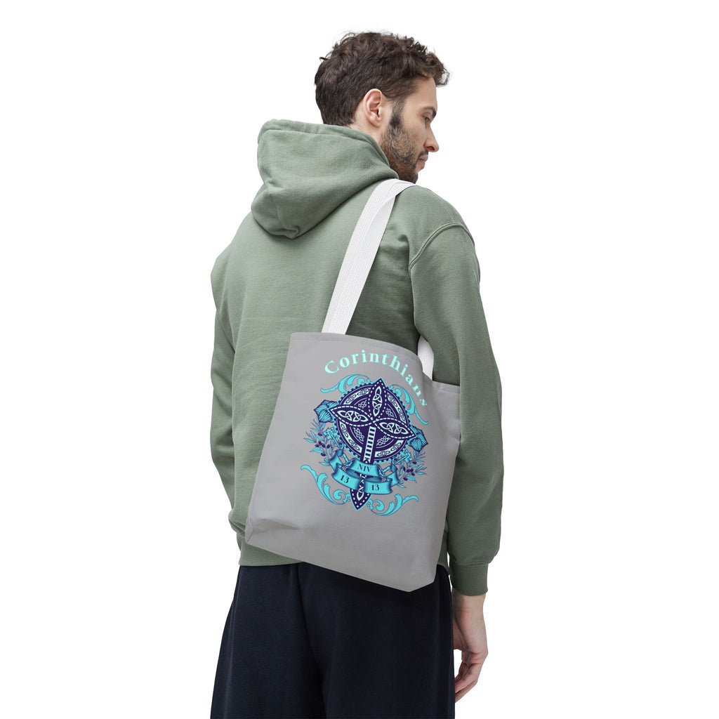 Spiritual Tote Bag with Cross Design | Christian Shoulder Bag, Inspirational Gift, Bible Verse Tote, Comfortable Everyday Use, [...]