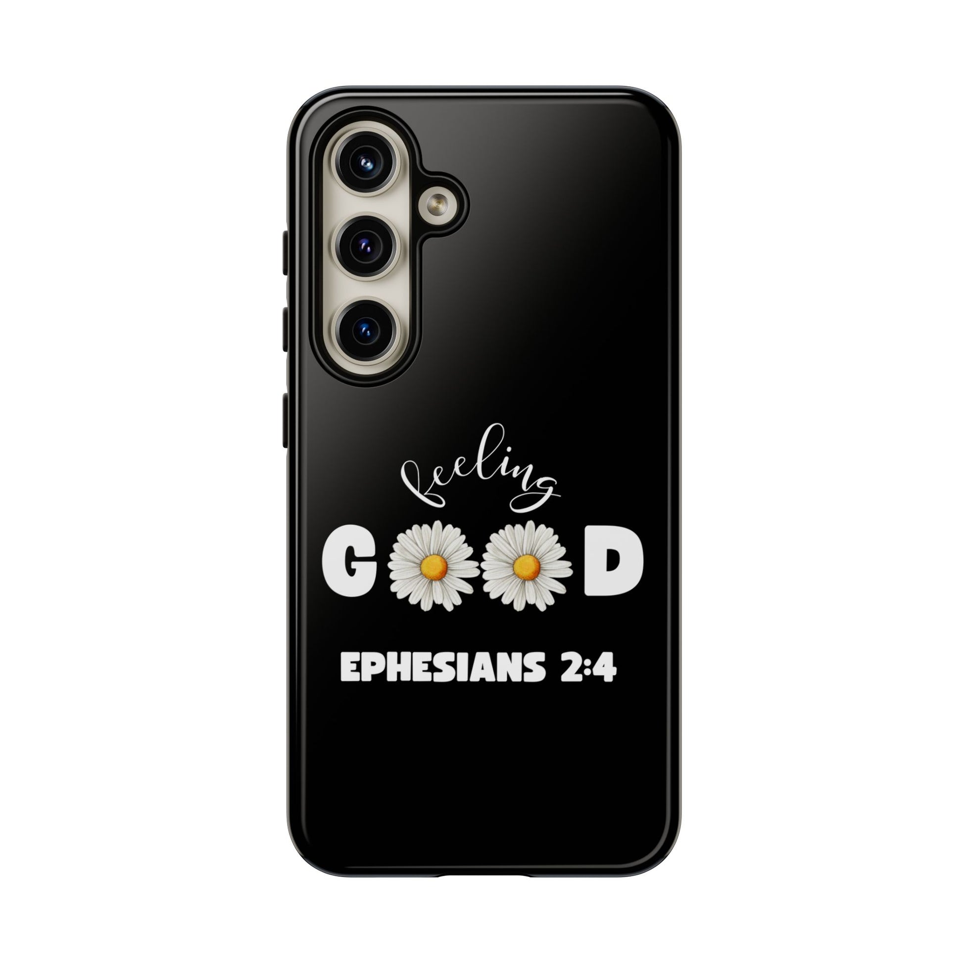 Ephesians 2:4 Floral Phone Case, Inspirational iPhone Cover, Tough Cases for Positivity, Motivational Gift for Friends, Spring Accessories