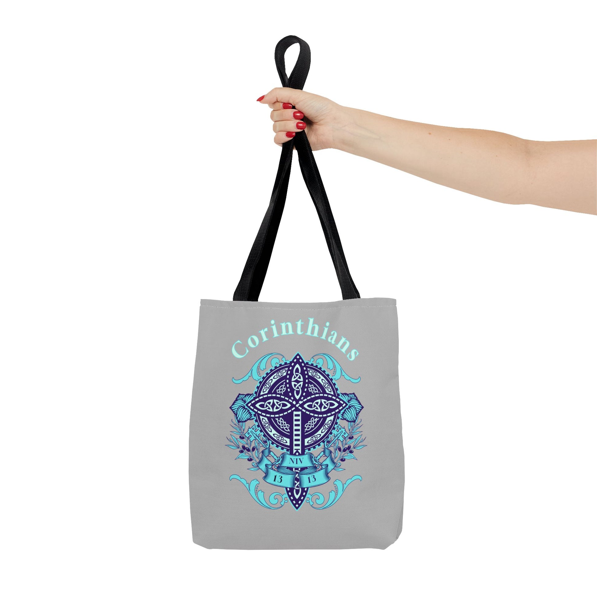 Spiritual Tote Bag with Cross Design | Christian Shoulder Bag, Inspirational Gift, Bible Verse Tote, Comfortable Everyday Use, [...]