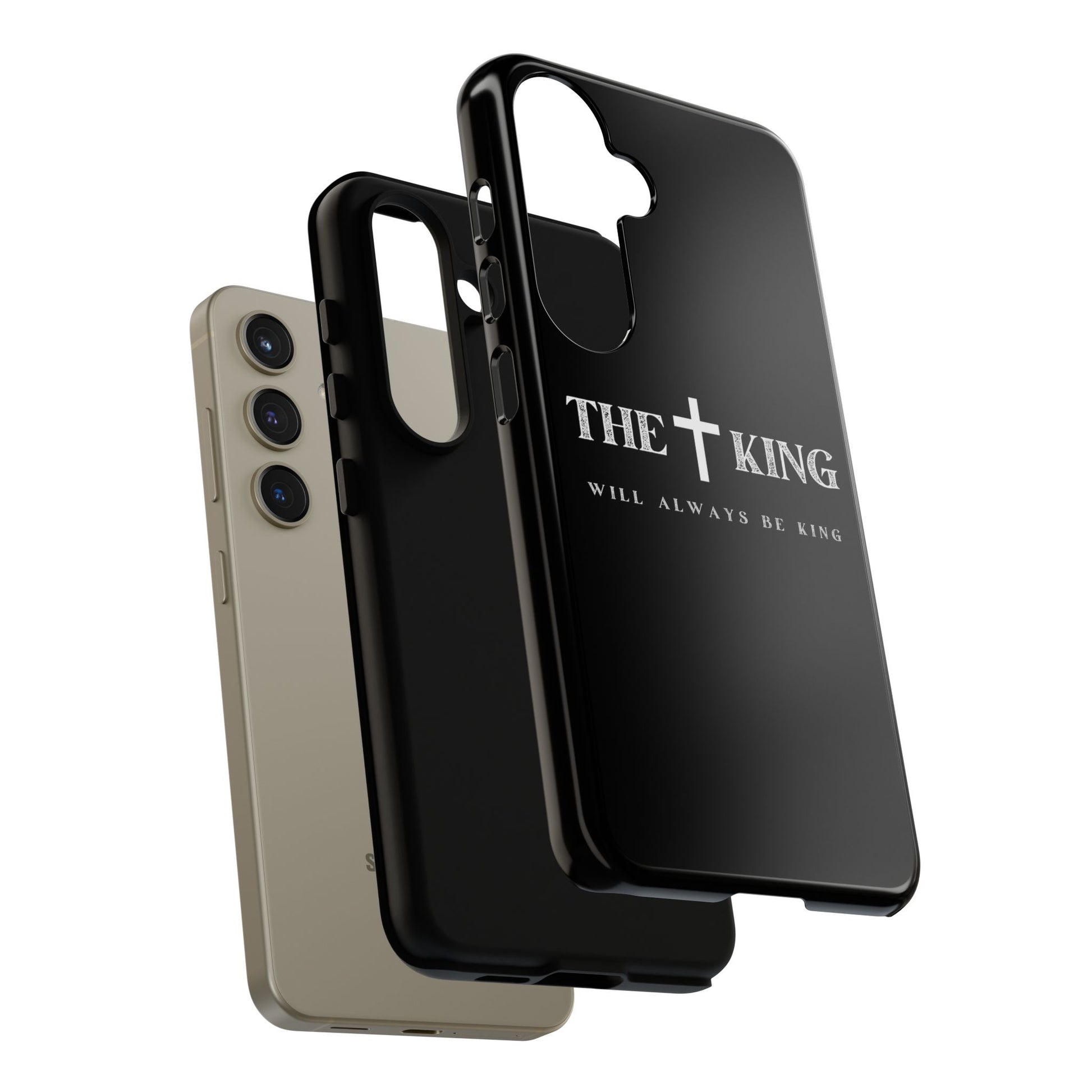 ⭐ Phone Case - Faith-Inspired Tough Cases for King Fans, Christian Gift, Durable Protection, Stylish Accessory, Unique Design