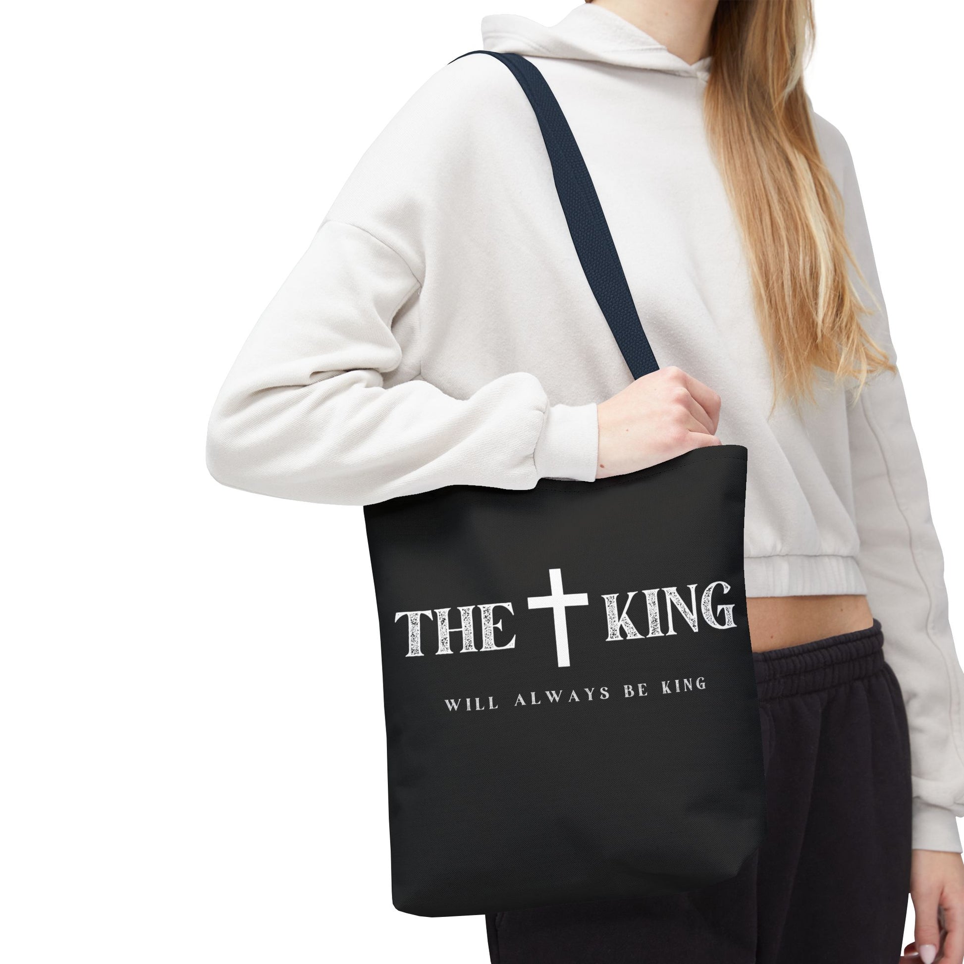 Faith-Inspired Tote Bag, Christian Tote, Shopping Bag, Bible Verse Bag, Gift for Believers, Church Accessory