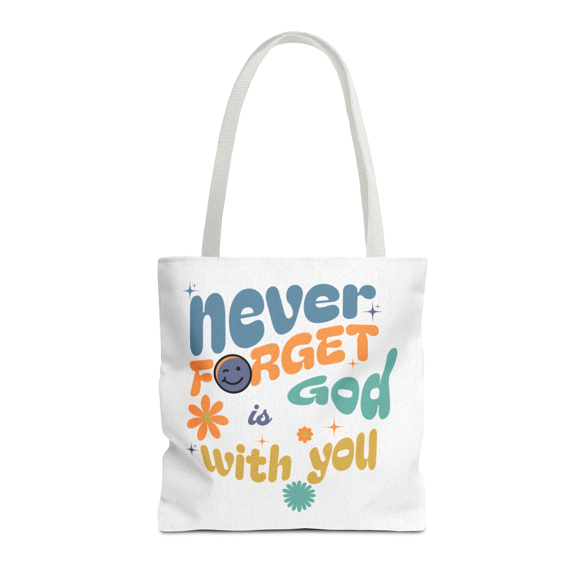 ⭐ Never Forget Tote Bag – Deuteronomy 31:6