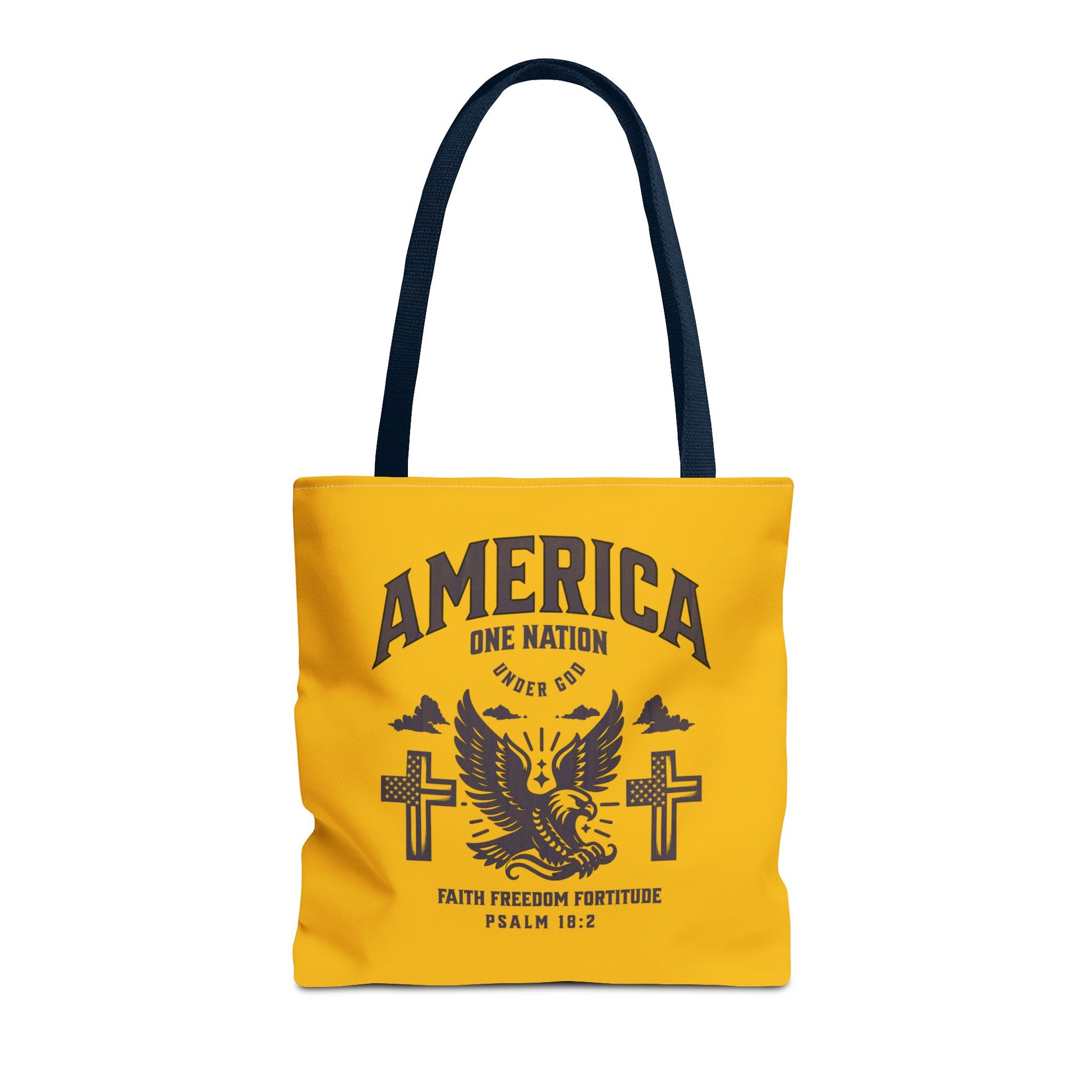 ⭐ America Faith Tote Bag – Bold Patriotic & Faith Statement