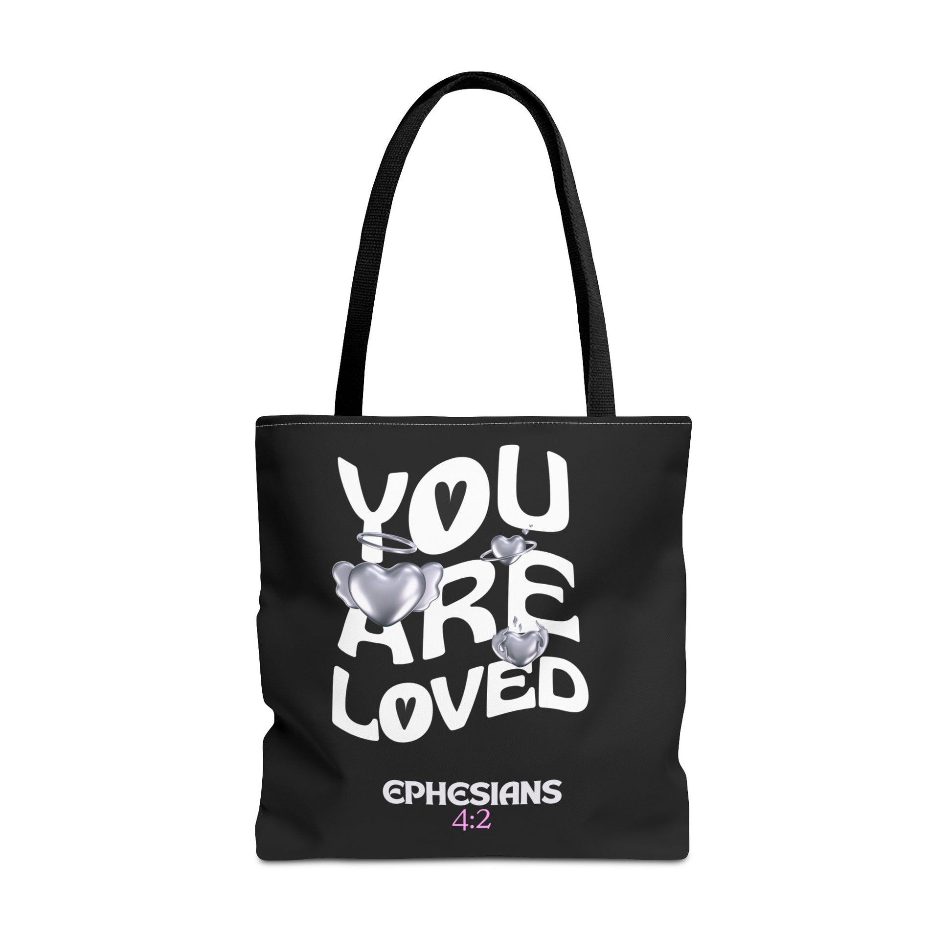 ⭐ "You Are Loved" Tote Bag – Ephesians 4:2