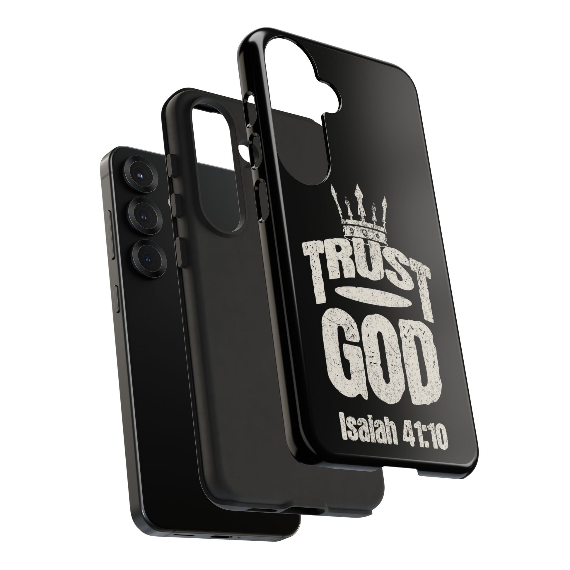 Trust God Isaiah 41:10 Phone Case – Faith Over Fear