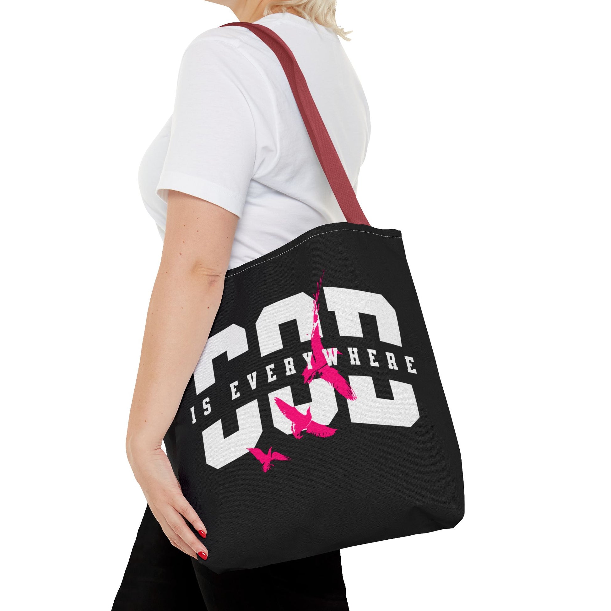 Stylish Tote Bag with Inspirational Design, Eco-Friendly Shopping Bag, Trendy Beach Bag, Gift for Friends, Motivational Everyday Use