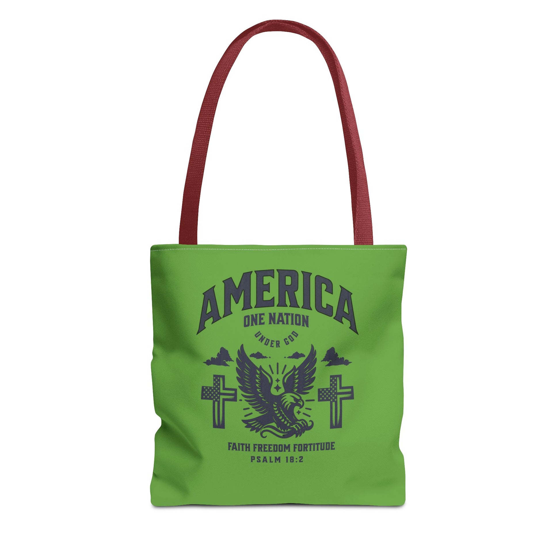 ⭐ America Faith Tote Bag – Bold Patriotic & Faith Statement
