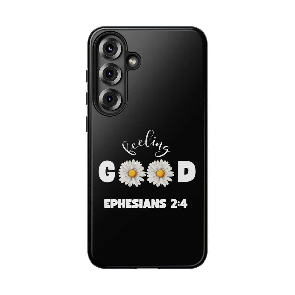 Ephesians 2:4 Floral Phone Case, Inspirational iPhone Cover, Tough Cases for Positivity, Motivational Gift for Friends, Spring Accessories