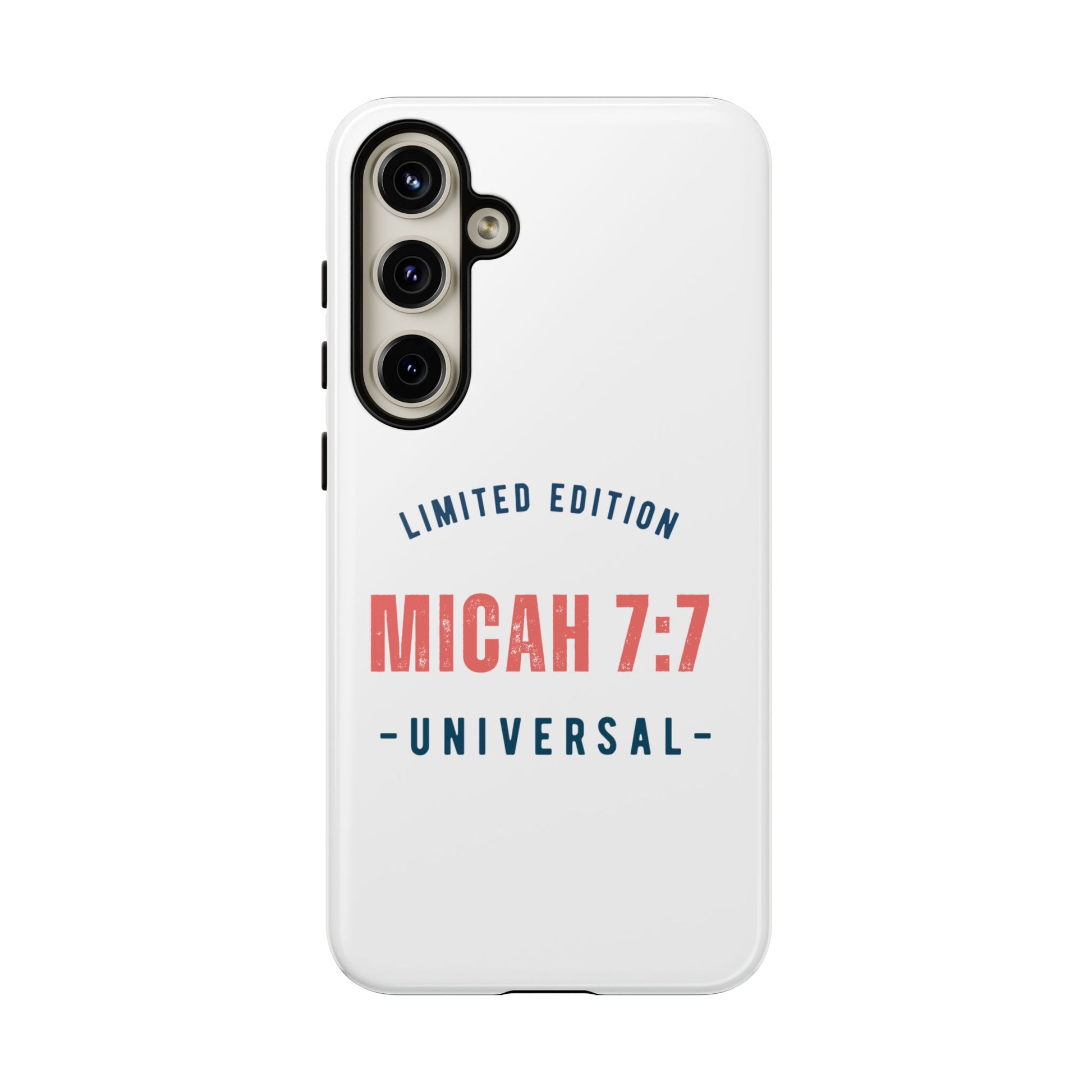⭐ Micah 7:7 Limited Edition Phone Case | Inspirational Gift | Tough Protective Case for Christians | Bible Verse Merchandise