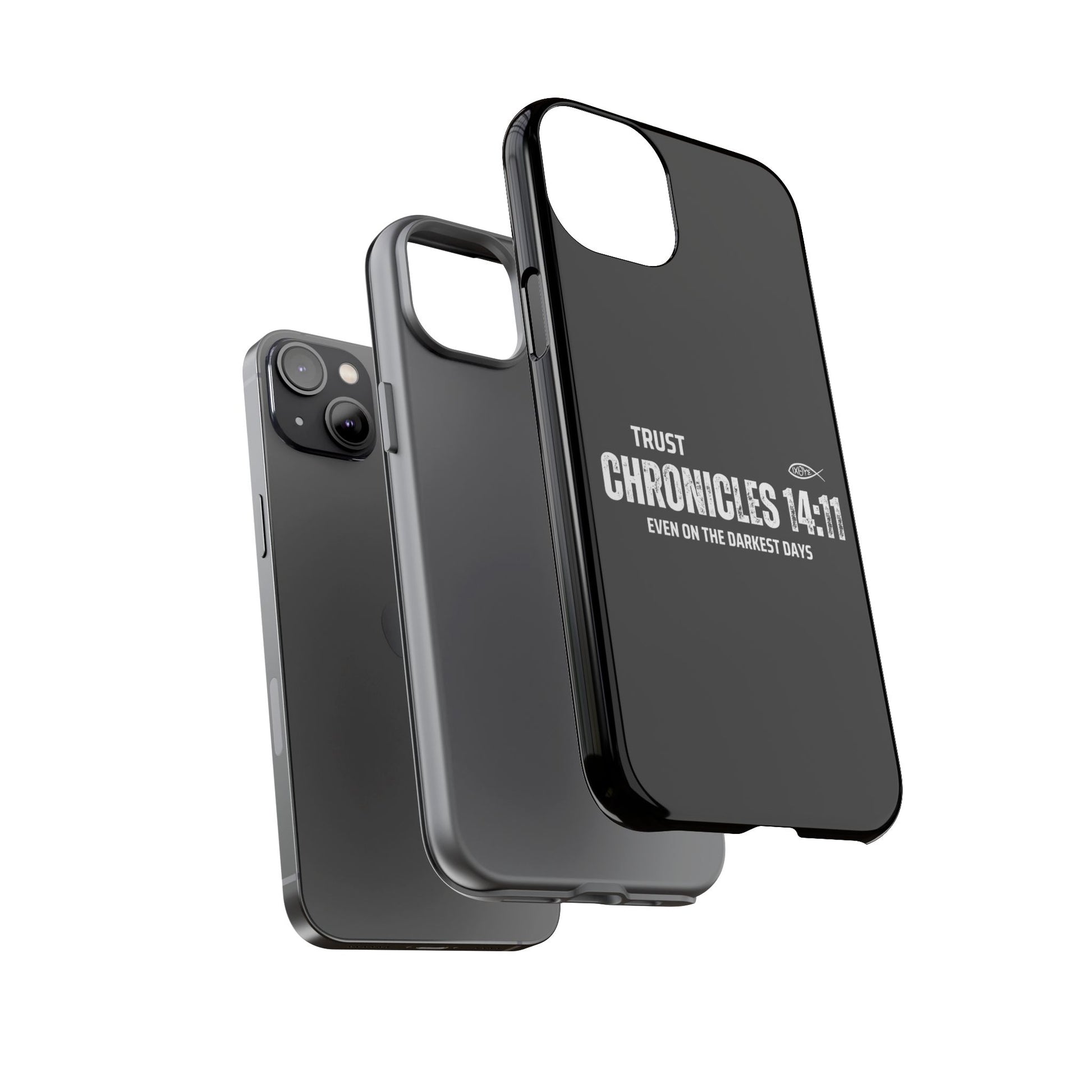 ⭐ Trust in God 2 Chronicles 14:11 Phone Case – Strength for the Hardest Days