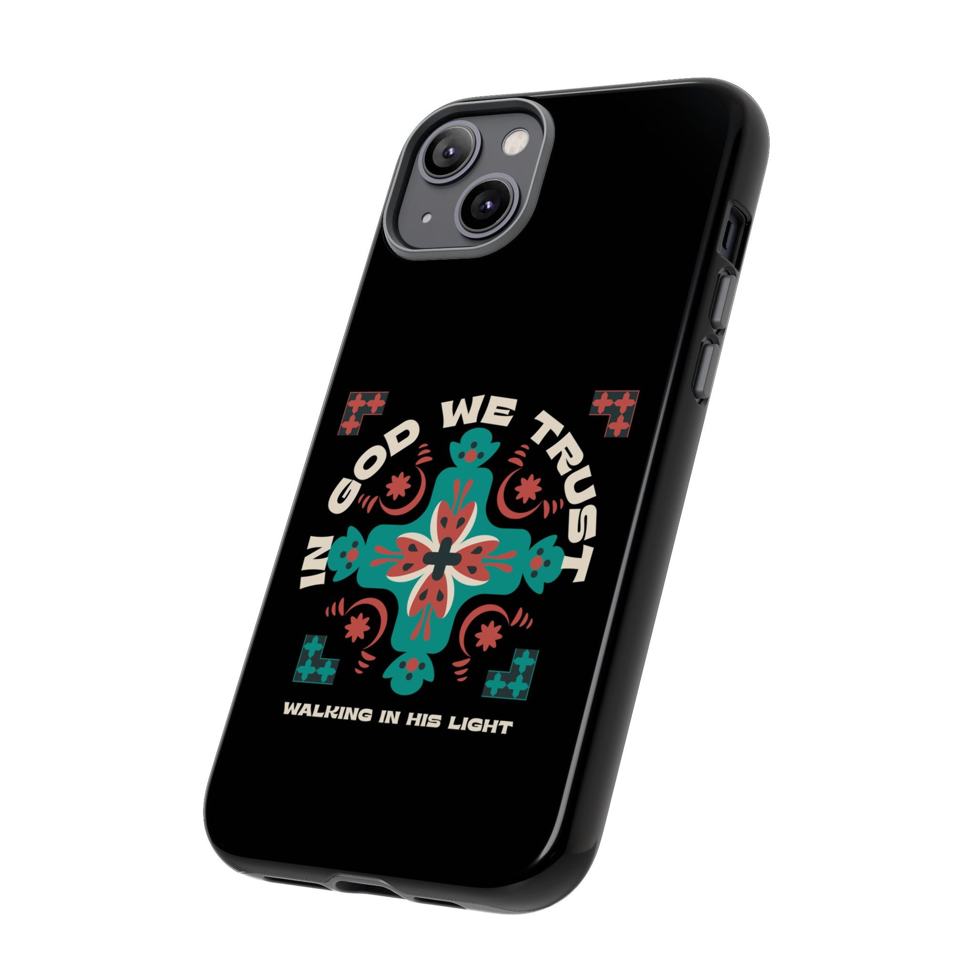 Tough Cases - In God We Trust Phone Case, Spiritual Phone Protector, Christian Cell Cover, Faith-based Accessory, Inspirational Gift