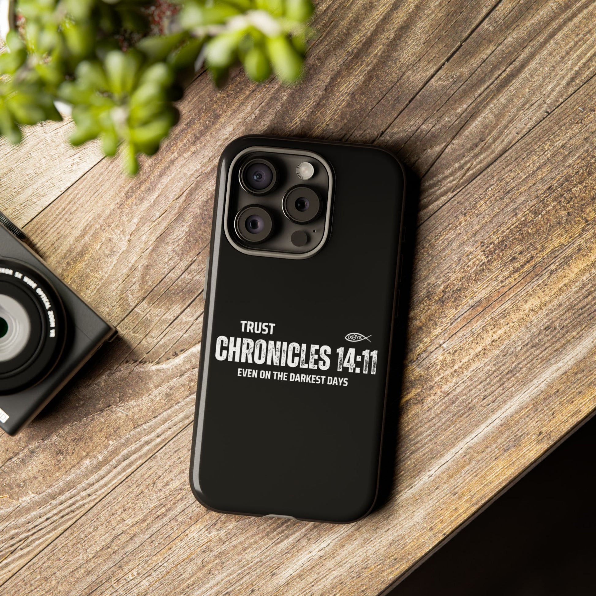 ⭐ Trust in God 2 Chronicles 14:11 Phone Case – Strength for the Hardest Days