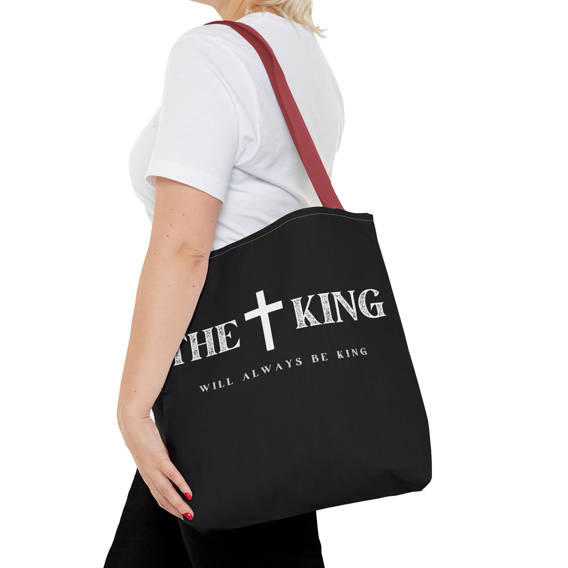 Faith-Inspired Tote Bag, Christian Tote, Shopping Bag, Bible Verse Bag, Gift for Believers, Church Accessory