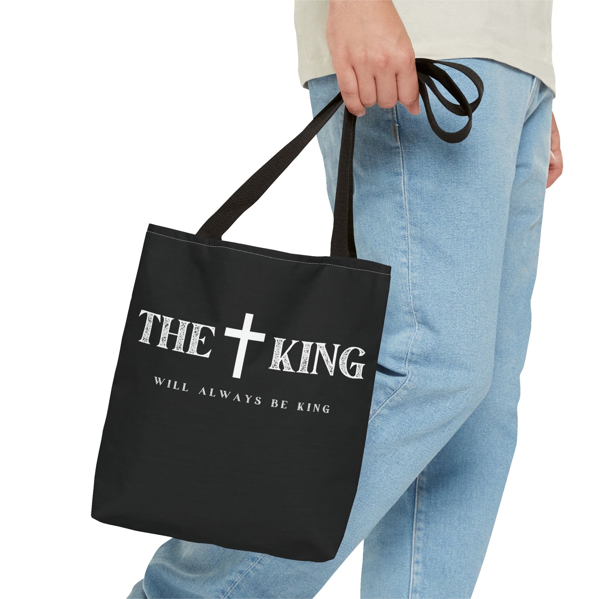 Faith-Inspired Tote Bag, Christian Tote, Shopping Bag, Bible Verse Bag, Gift for Believers, Church Accessory