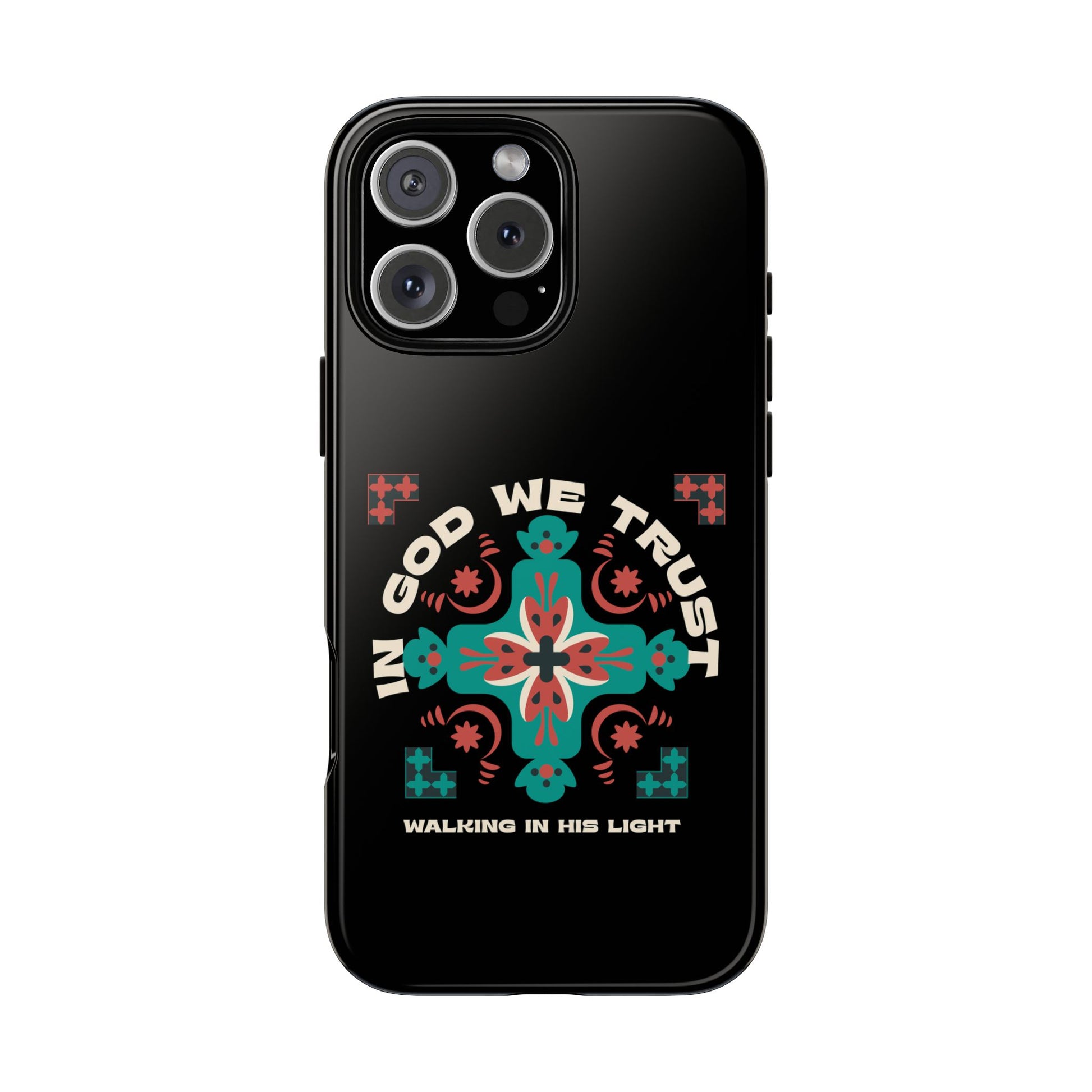 Tough Cases - In God We Trust Phone Case, Spiritual Phone Protector, Christian Cell Cover, Faith-based Accessory, Inspirational Gift