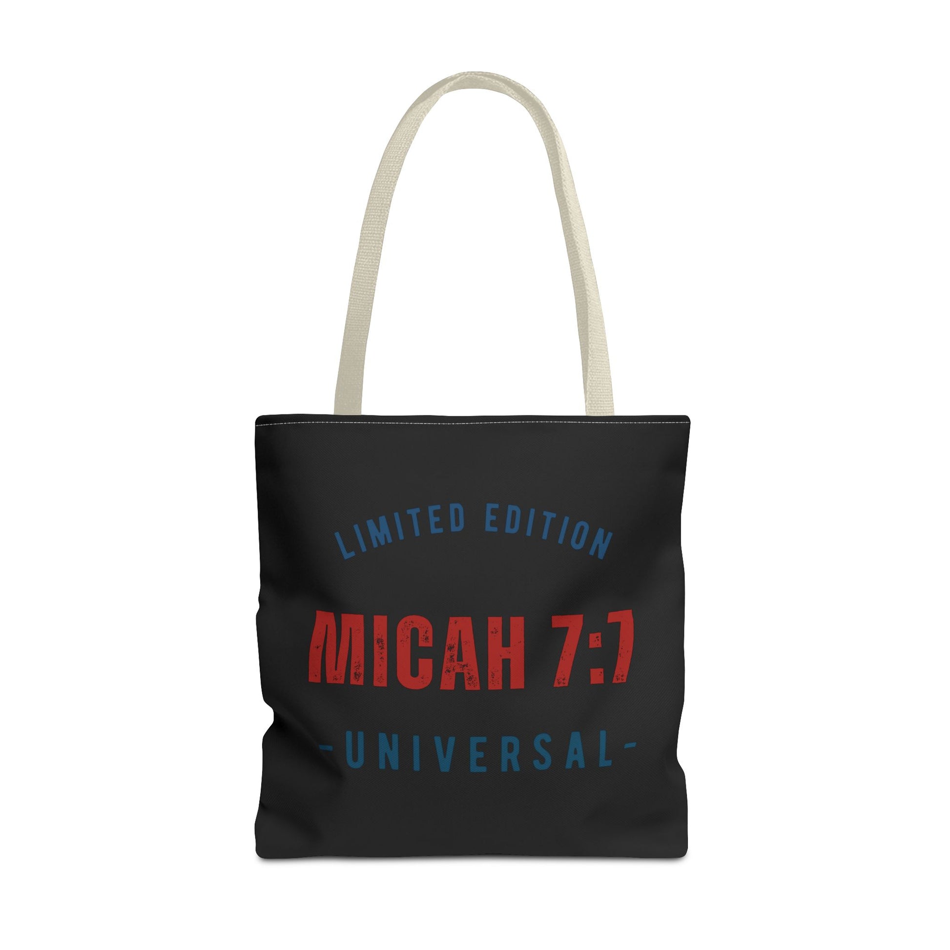 Limited Edition Micah 7:1 Tote Bag - Universal Design for Everyday Use, Gift, Eco-Friendly, Daily Essentials, Faith-Inspired