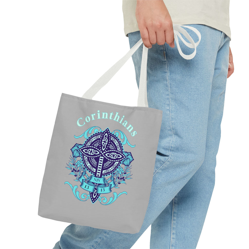 Spiritual Tote Bag with Cross Design | Christian Shoulder Bag, Inspirational Gift, Bible Verse Tote, Comfortable Everyday Use, [...]