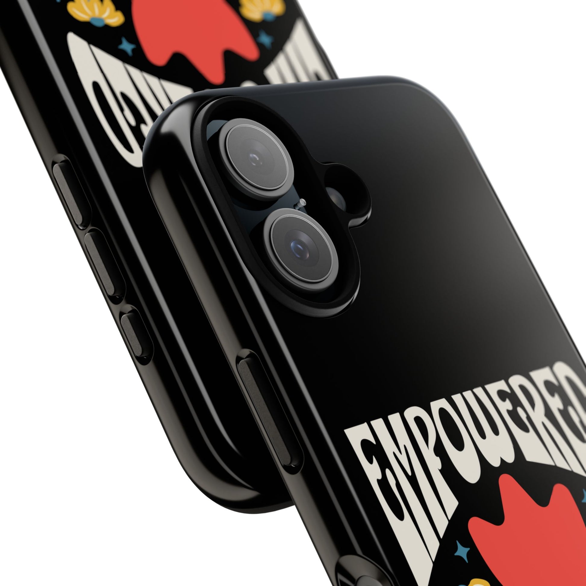 Empowered Floral Phone Case, Inspirational Phone Case, Unique Gift for Her, Psalm 100:5, Tough Phone Cover, Empowering Accessory