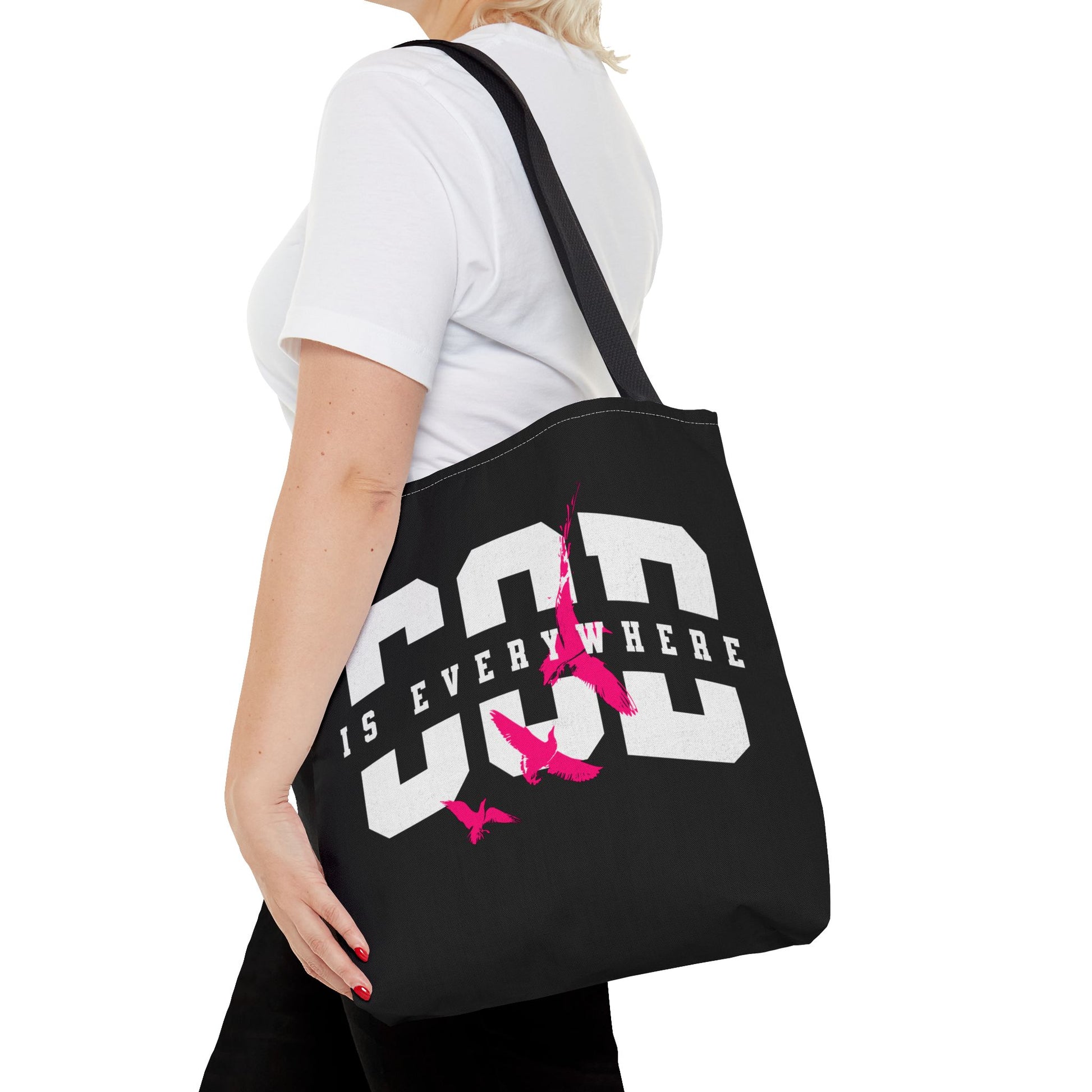 Stylish Tote Bag with Inspirational Design, Eco-Friendly Shopping Bag, Trendy Beach Bag, Gift for Friends, Motivational Everyday Use