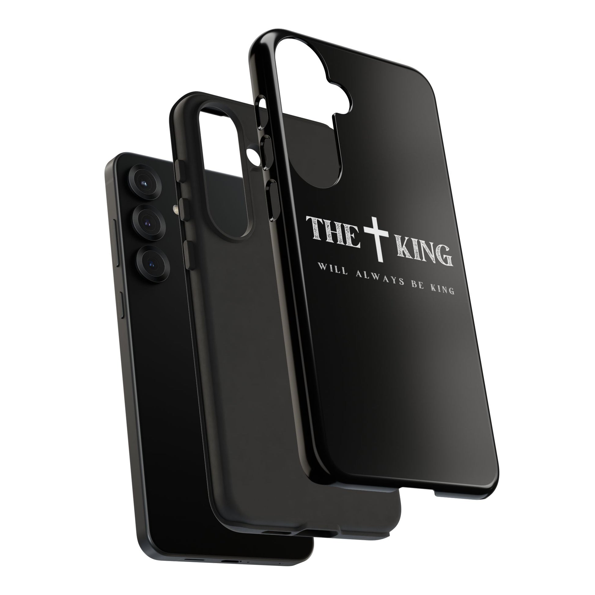 ⭐ Phone Case - Faith-Inspired Tough Cases for King Fans, Christian Gift, Durable Protection, Stylish Accessory, Unique Design
