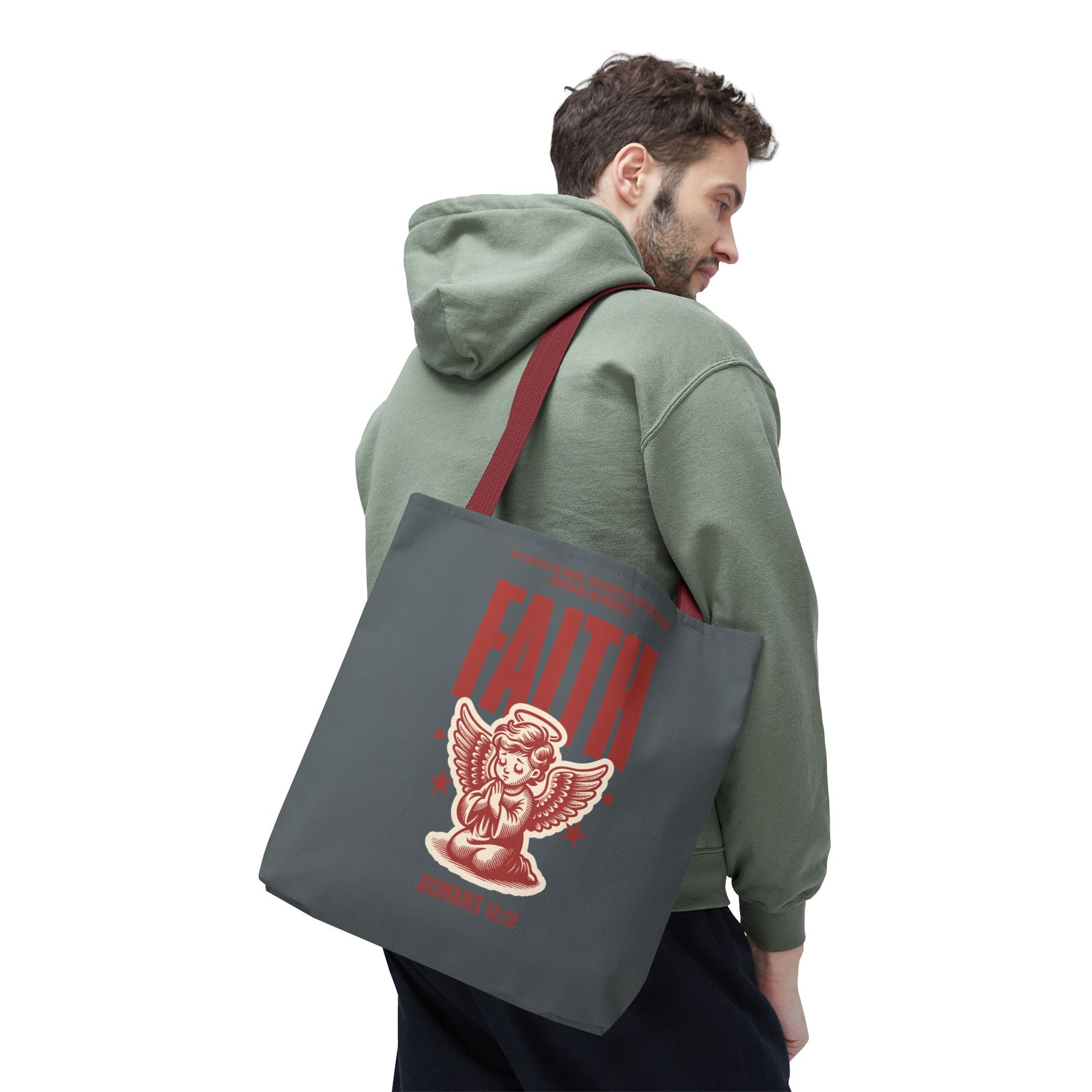 Faith-Inspired Tote Bag: Stylish & Versatile, Gift for Holidays, Shopping, Encouragement, Inspirational Gift, Eco-Friendly Bag
